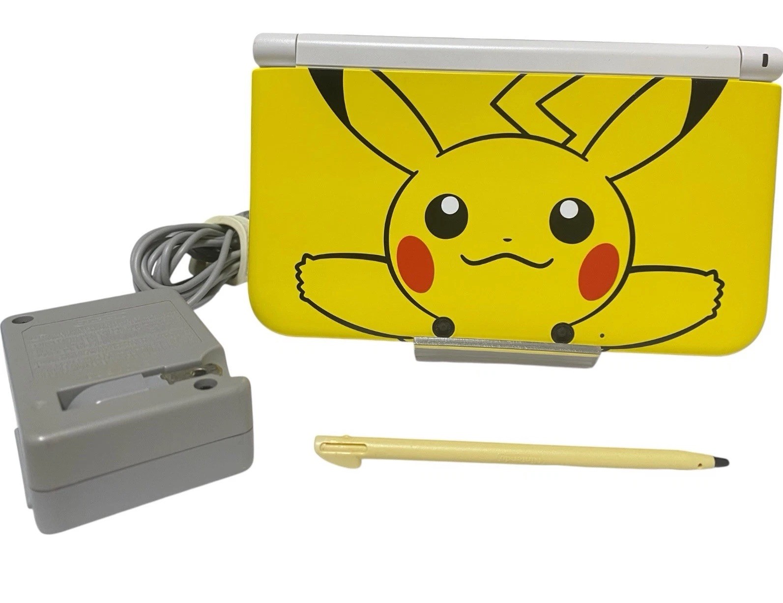 Nintendo 3DS XL LL Pikachu Yellow Console Pokemon Center Region Free