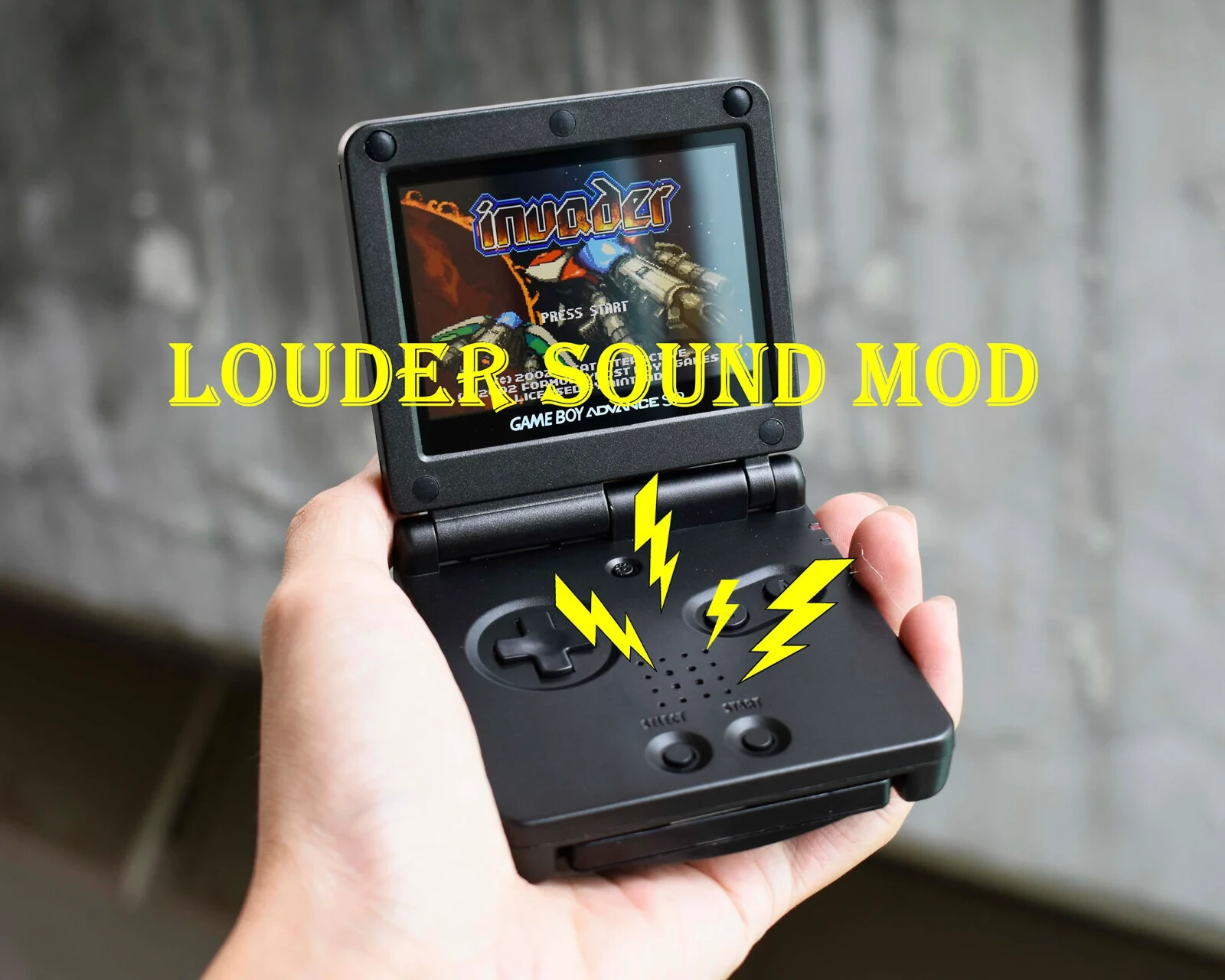 Backlit IPS LCD GBAsp Mod Nintendo Gameboy Advance SP Translucent