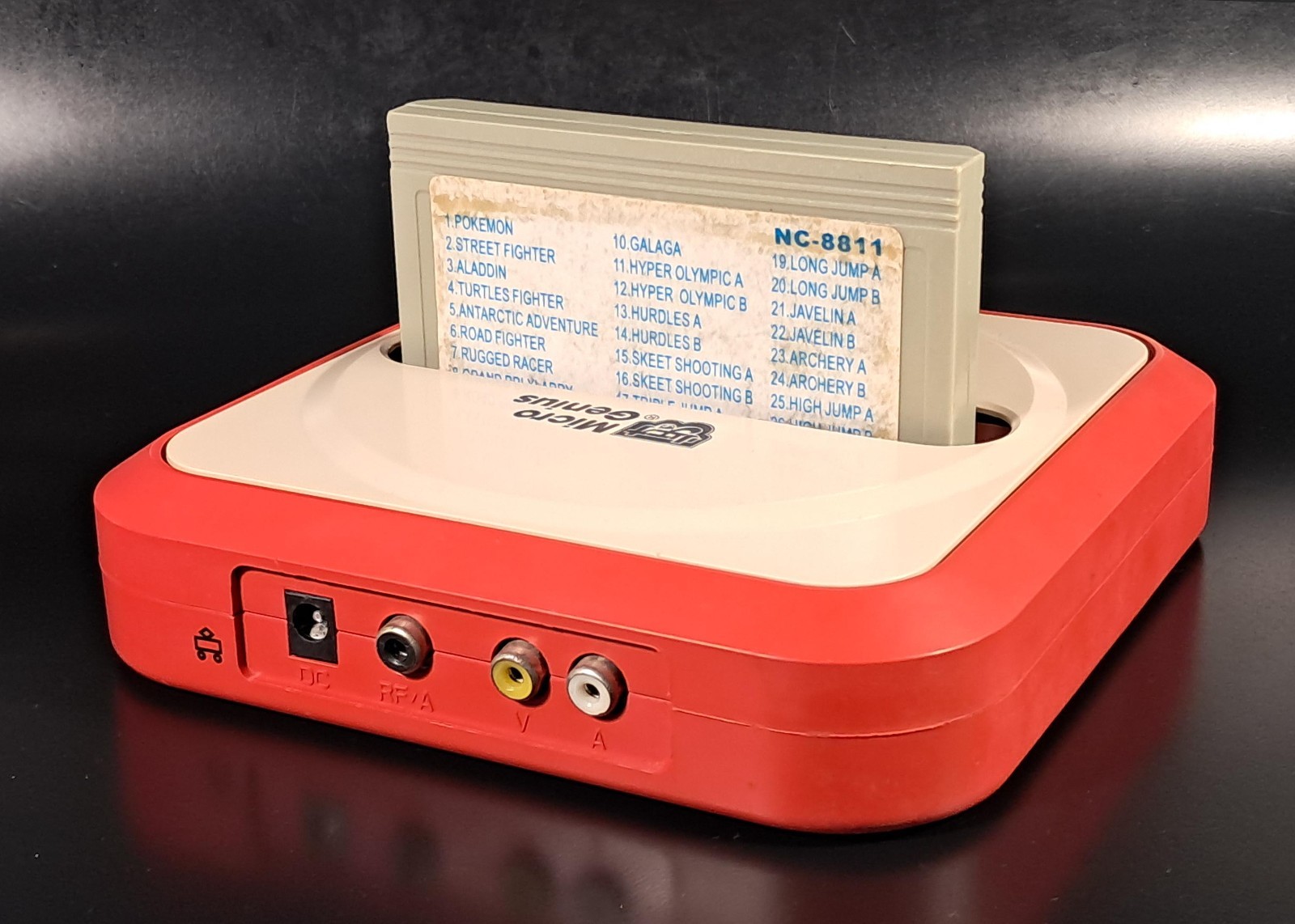 Micro Genius S1-B Vintage Console Set Red