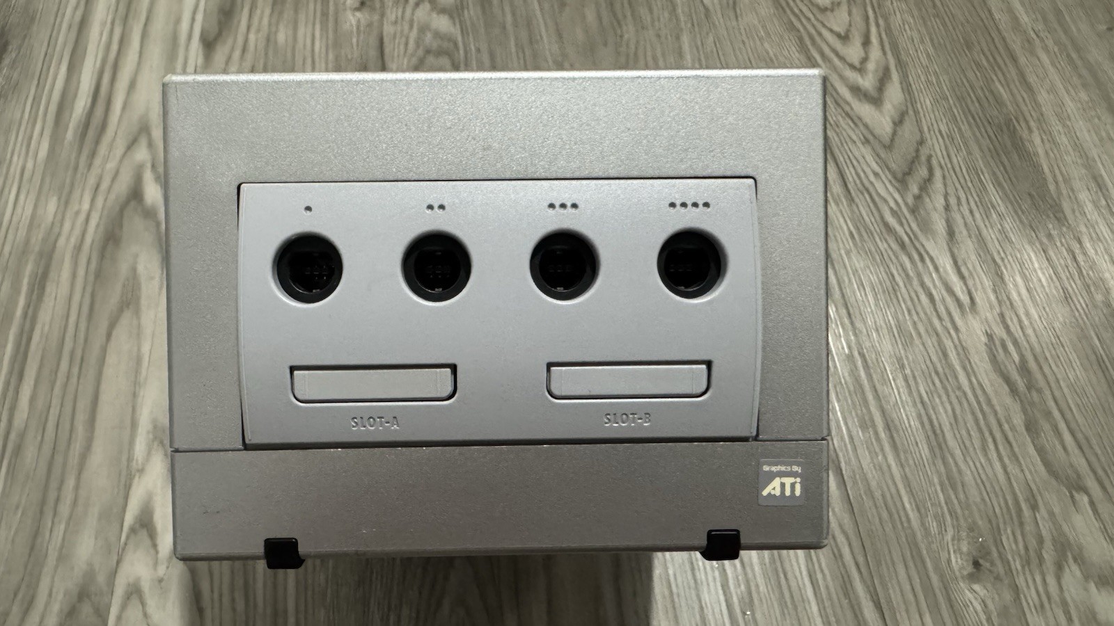 Silver Nintendo GameCube HDMI Console w/ Accessories