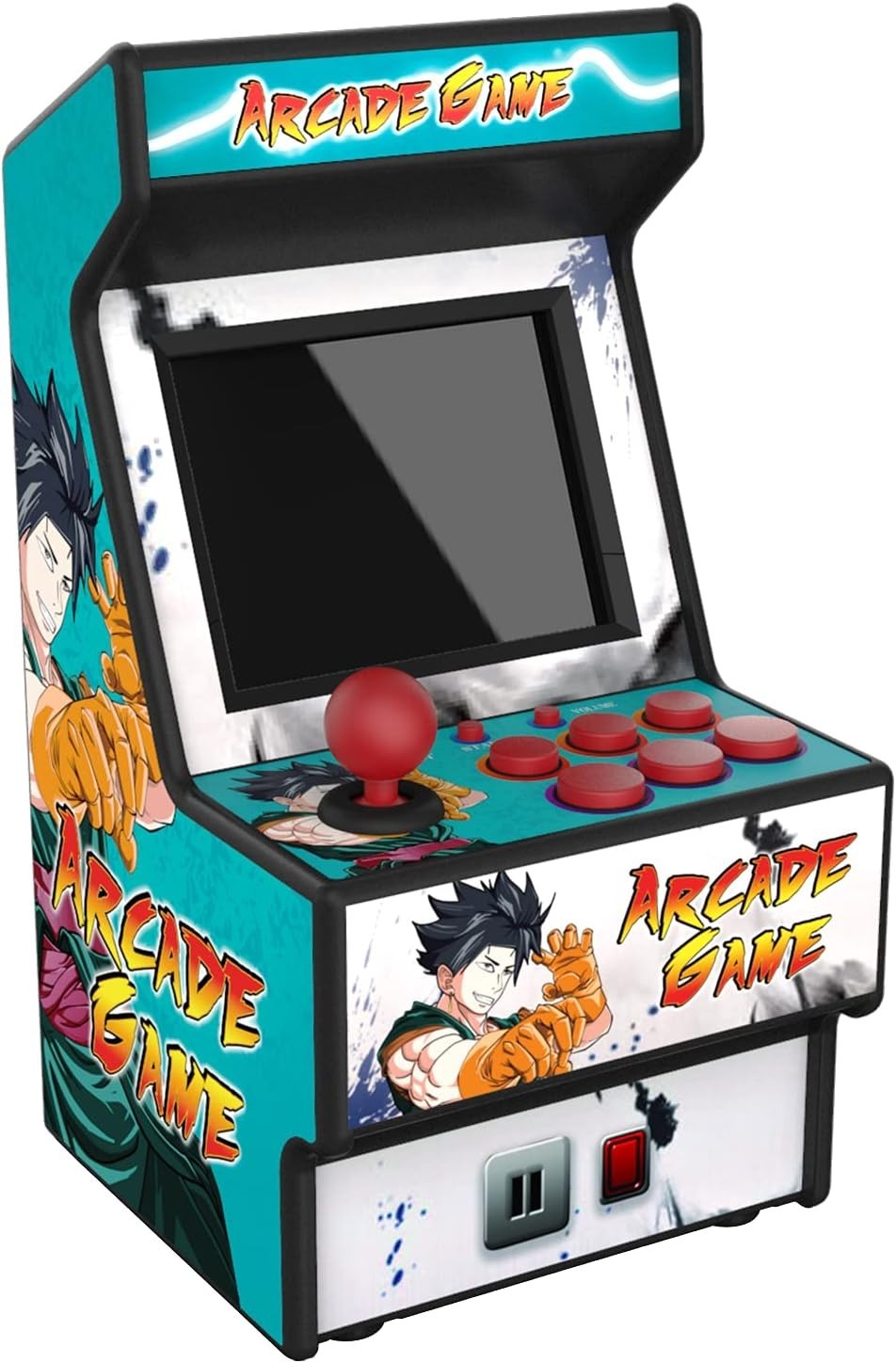 Rechargeable Mini Arcade Machine: 2.8-Inch Display & TV Connection Support