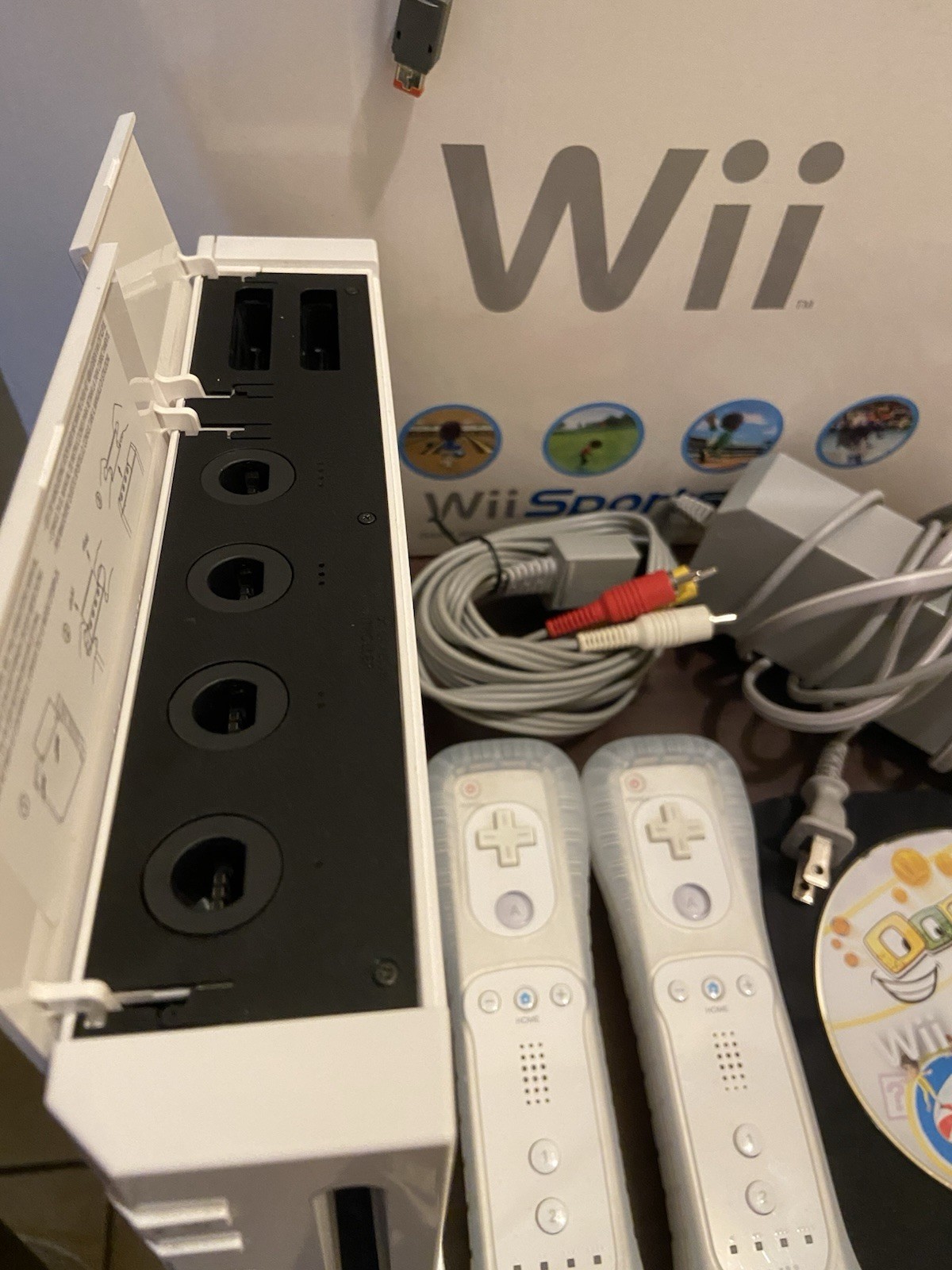 Nintendo Wii (Complete In Box Console, 2006) W/ Wii Sports & Other Games