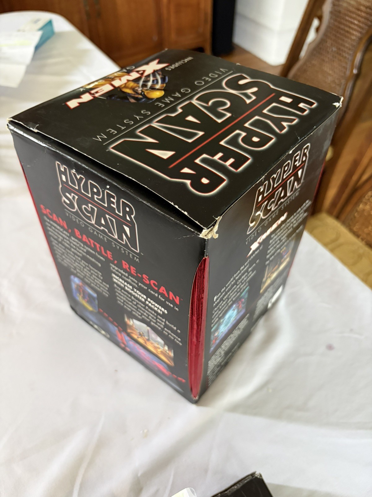 Mattel Hyperscan Console New Complete (Rough Box) System + 3 Games & 5 Boosters