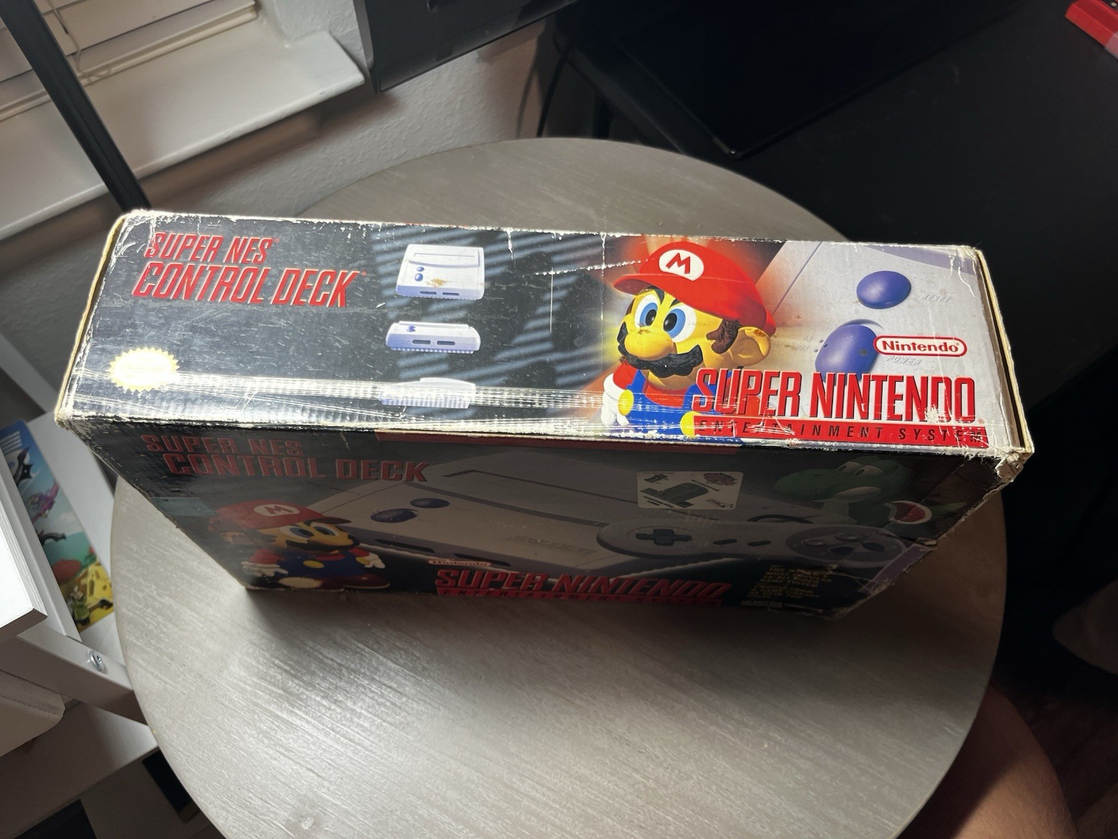 Super Nintendo SNES Jr Console, Complete In Box