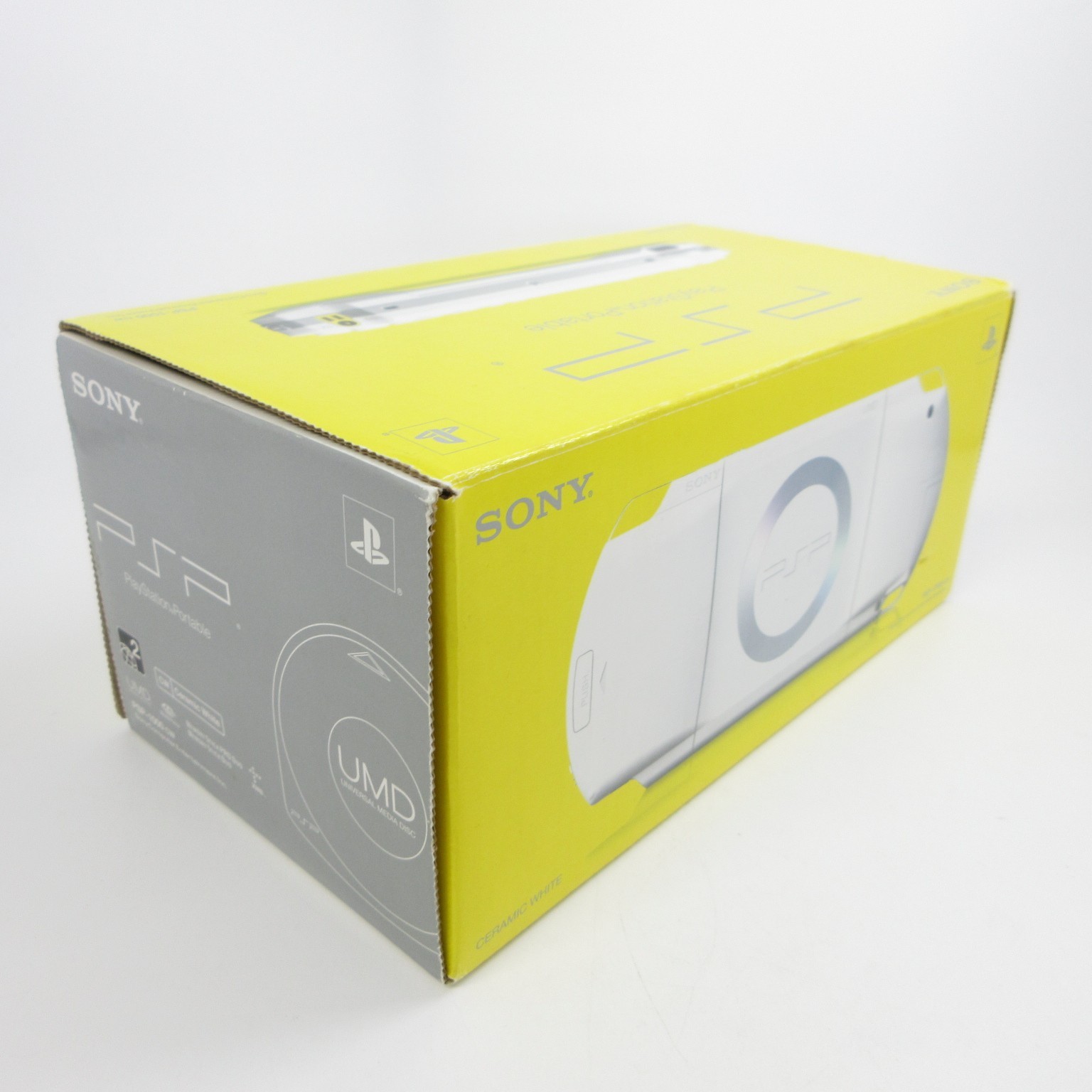 【Excellent】Sony PSP-1000 Ceramic White Console No Battery Japan Ver. #RET08/0607