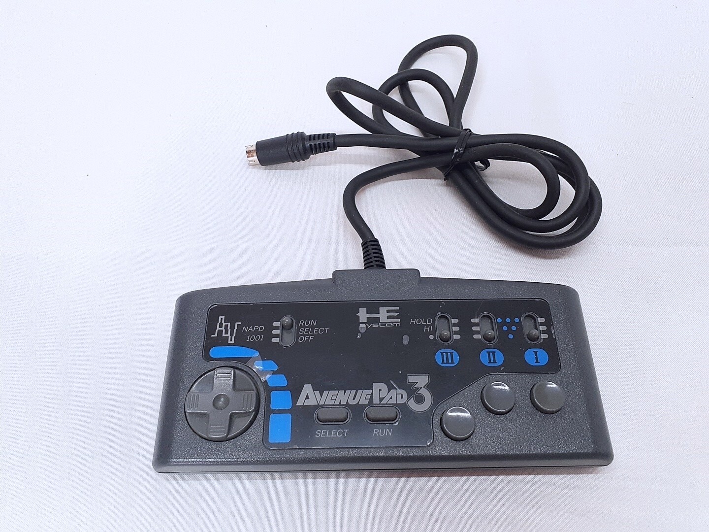 PC Engine CORE GRAFX console 3button + Street Fighter II” Case NTSC-J Tested