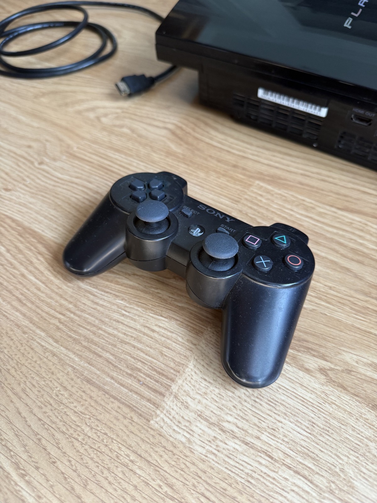 Sony PlayStation 3 PS3 CECHA01 60GB Black Console Tested with NBA Street