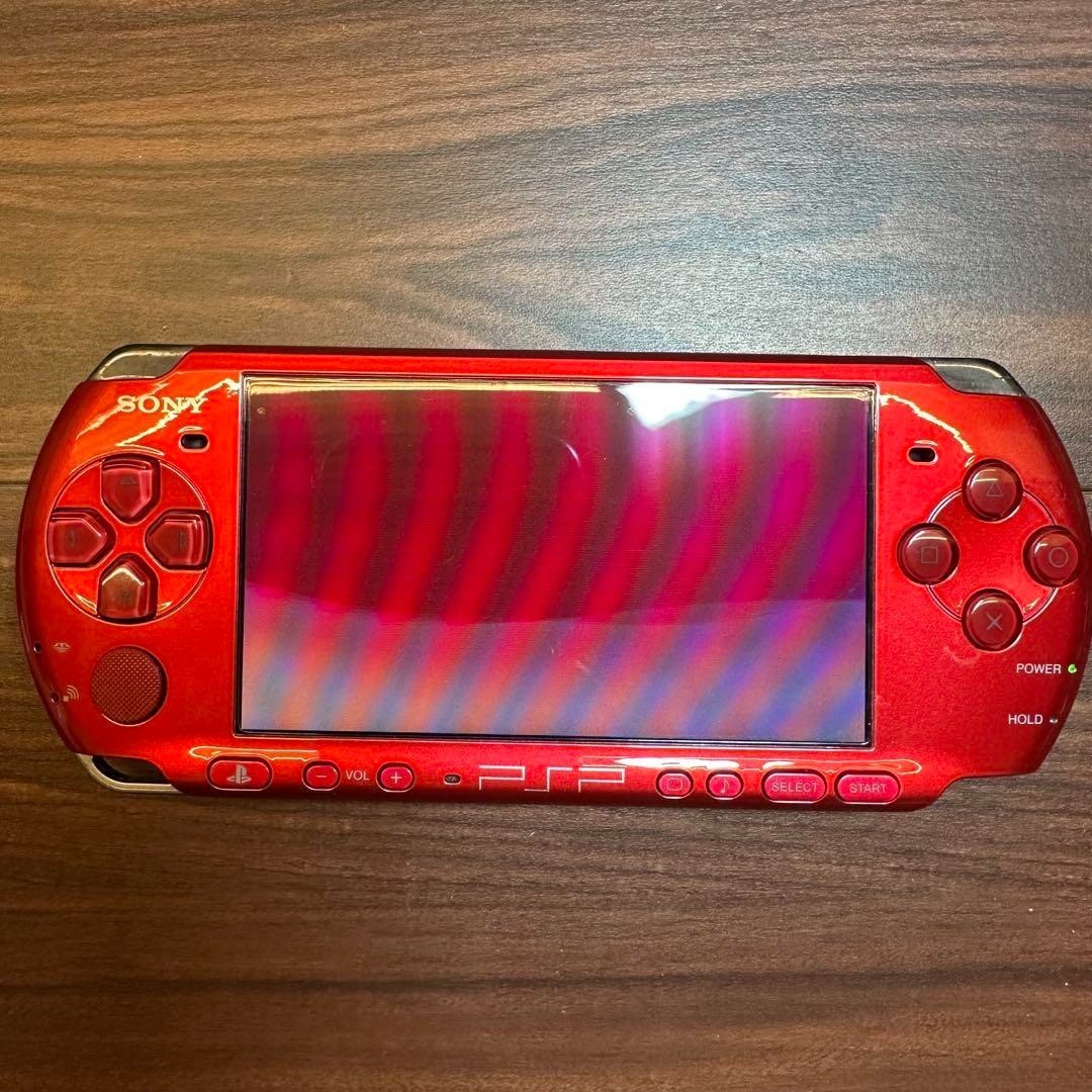 PSP 3000 Console, Radiant Red, 3859 From Japan