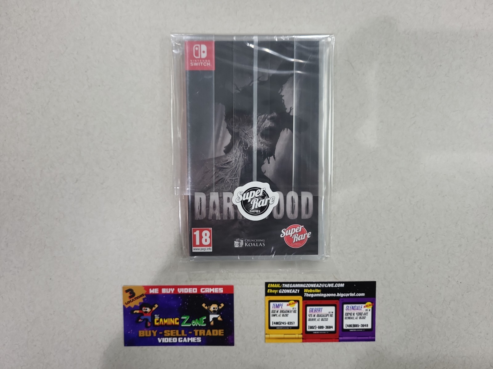 Super Rare Games #40 Darkwood (Nintendo Switch, PAL, 2020) Brand New!!