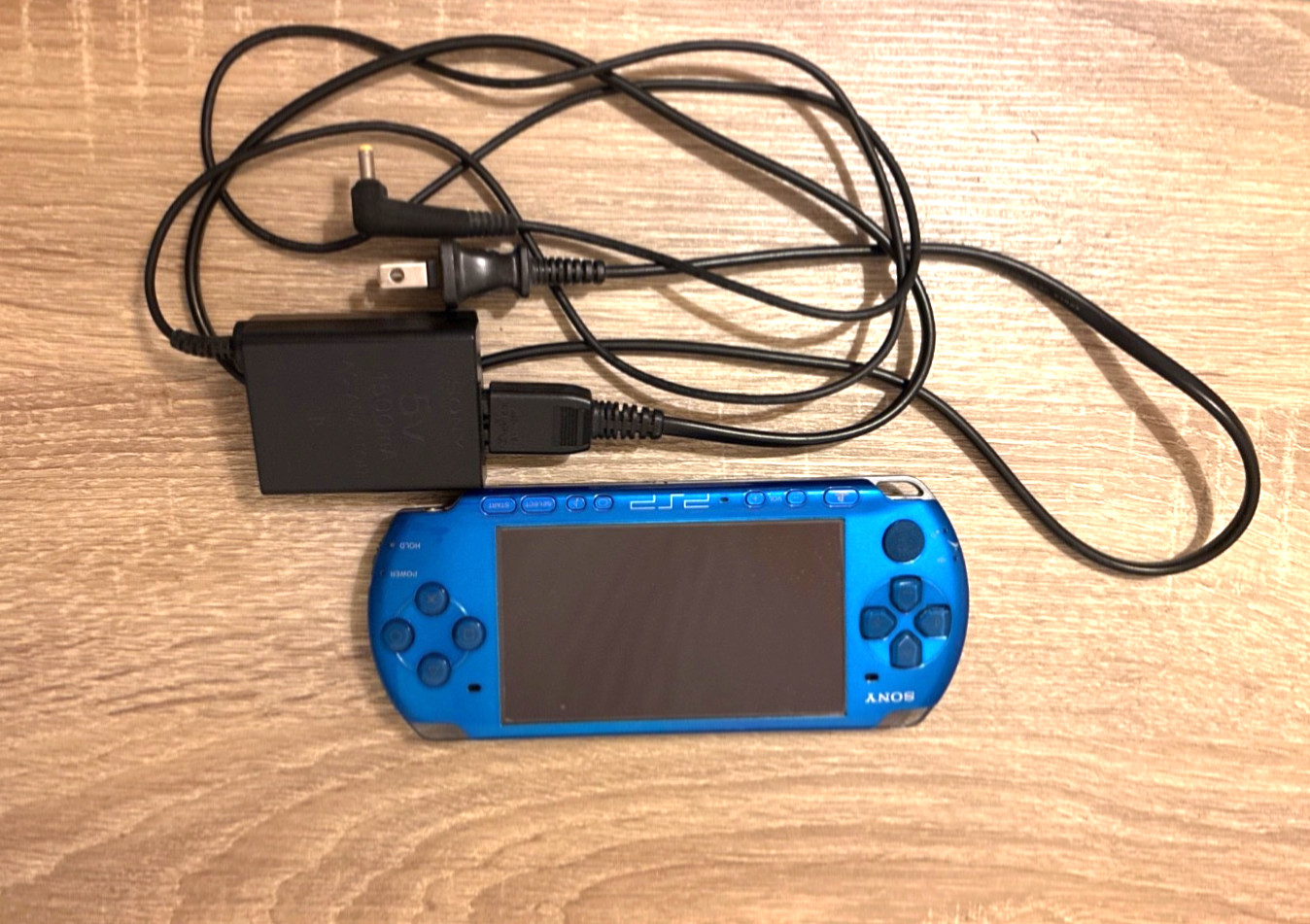 Sony PSP-3000 Vibrant Blue Handheld Console