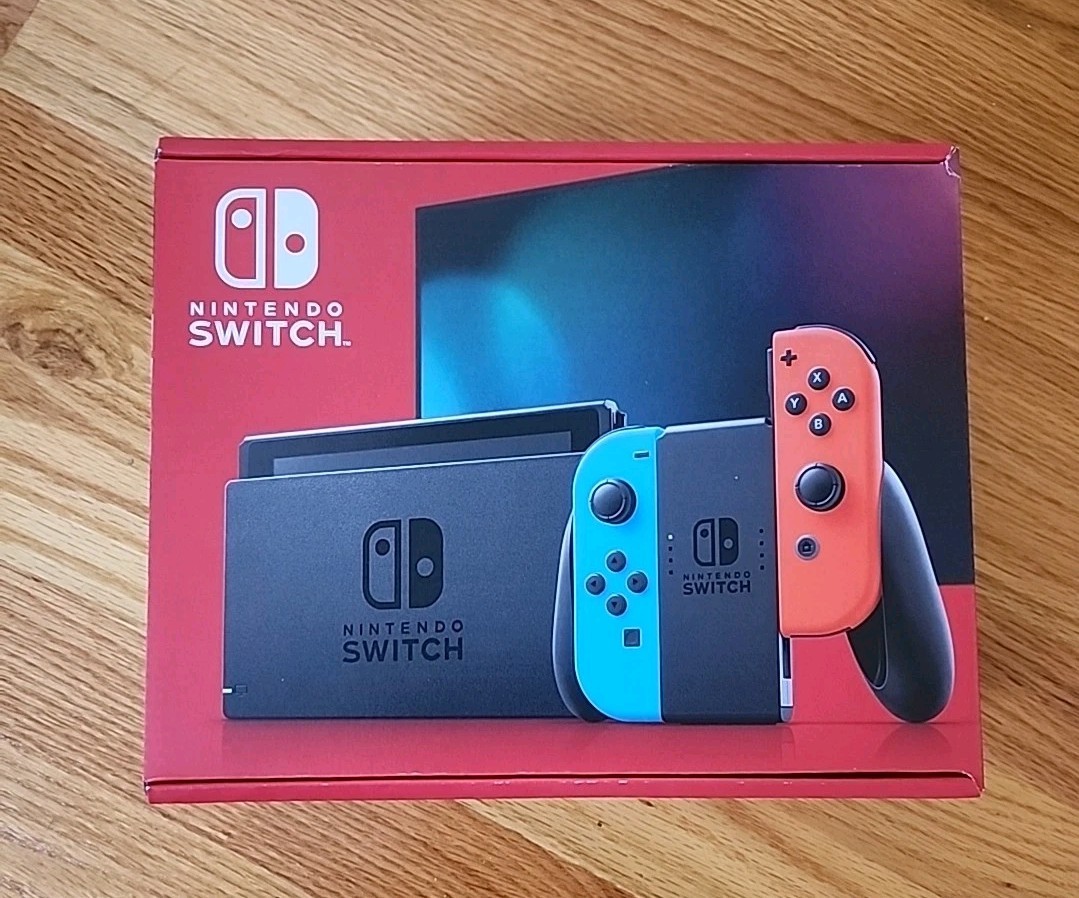 Nintendo Switch 32GB – Neon Red/Neon Blue Brand New Sealed In Box