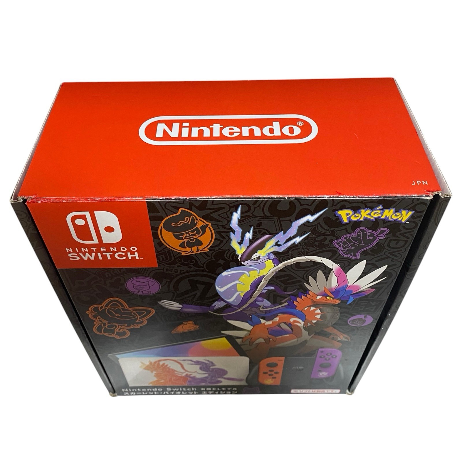 Nintendo Switch OLED Pokémon Scarlet & Violet Edition good condition No.2