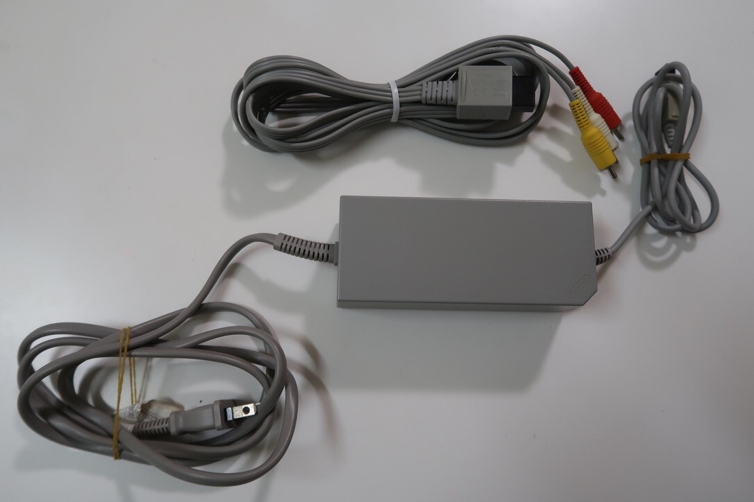 Nintendo Wii　White console SET & My first Wii　NTSC-J　Japanese　tested［A-2］