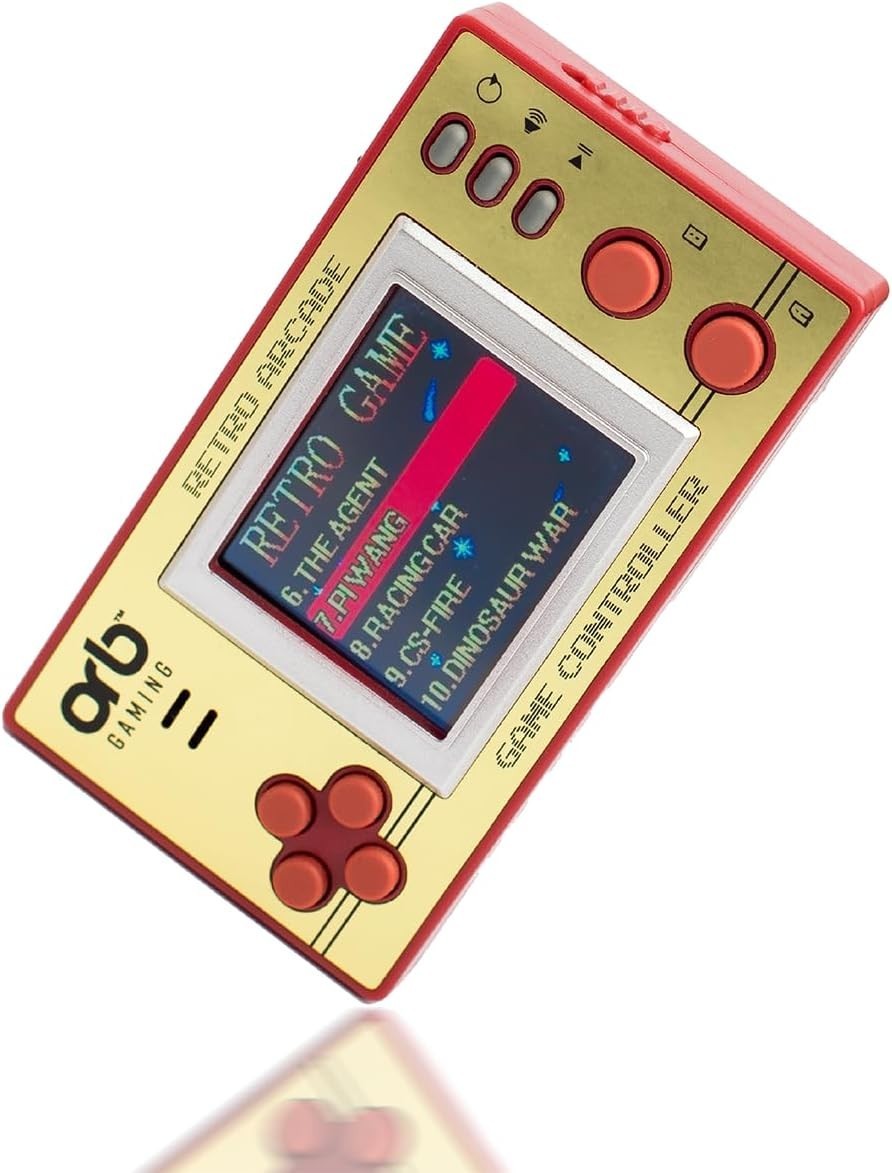 Portable 8-Bit Gaming Console – 150 Built-In Retro Games, Immersive Sound