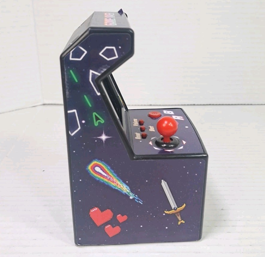 Orb Retro 6″ Mini Arcade Machine 240-in-1 Video Games Tested Works w/ Manual