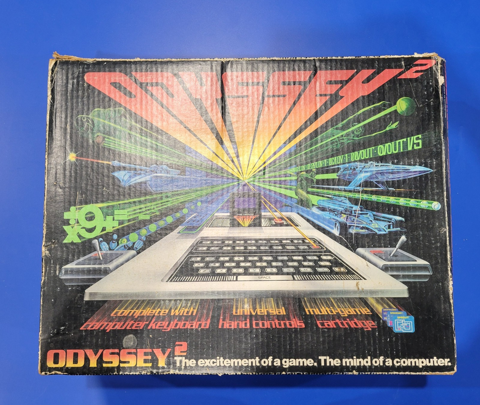 Magnavox Odyssey 2 Console & Original Boxes – Not Tested