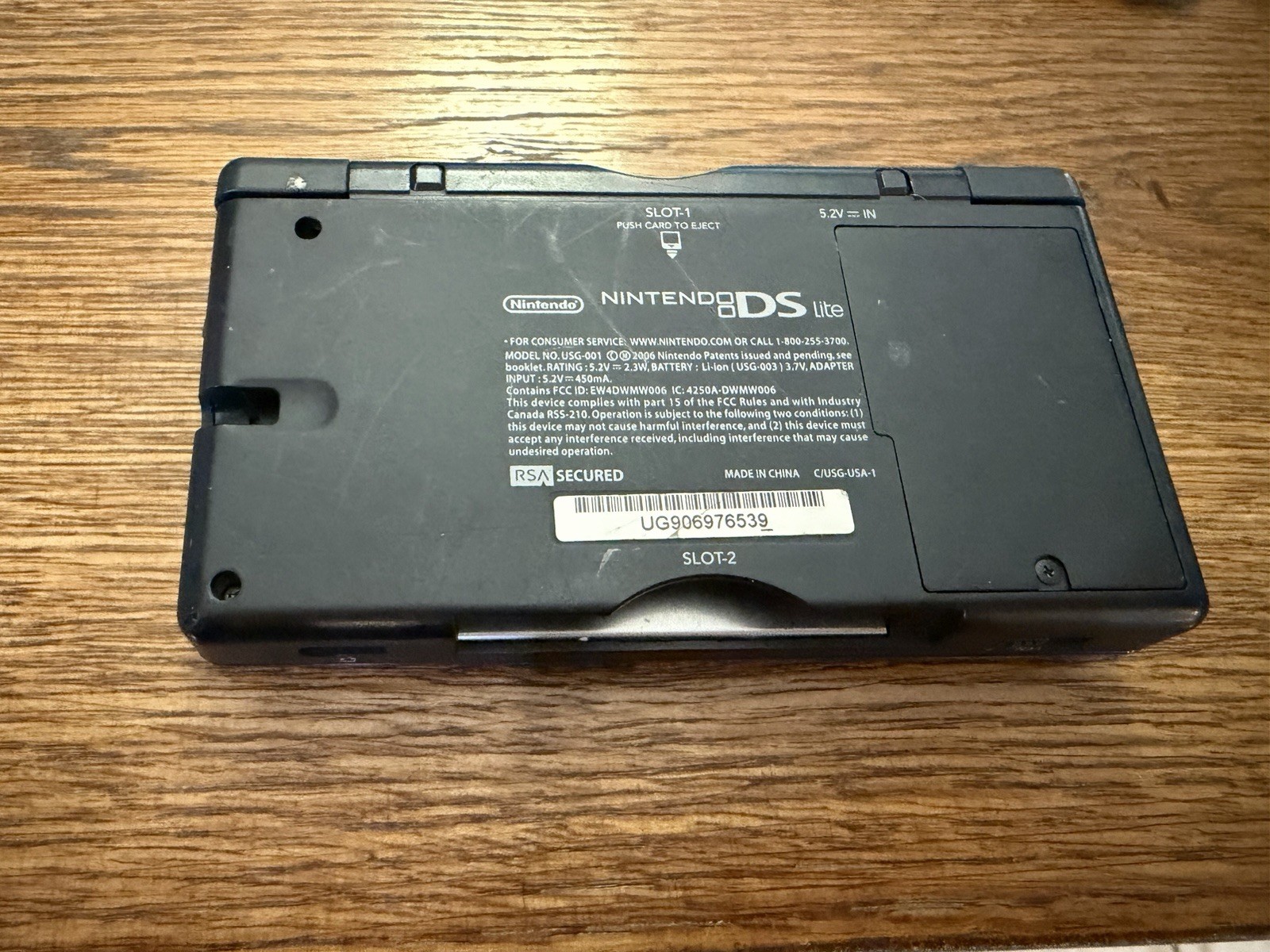 Nintendo DS lite Dark blue