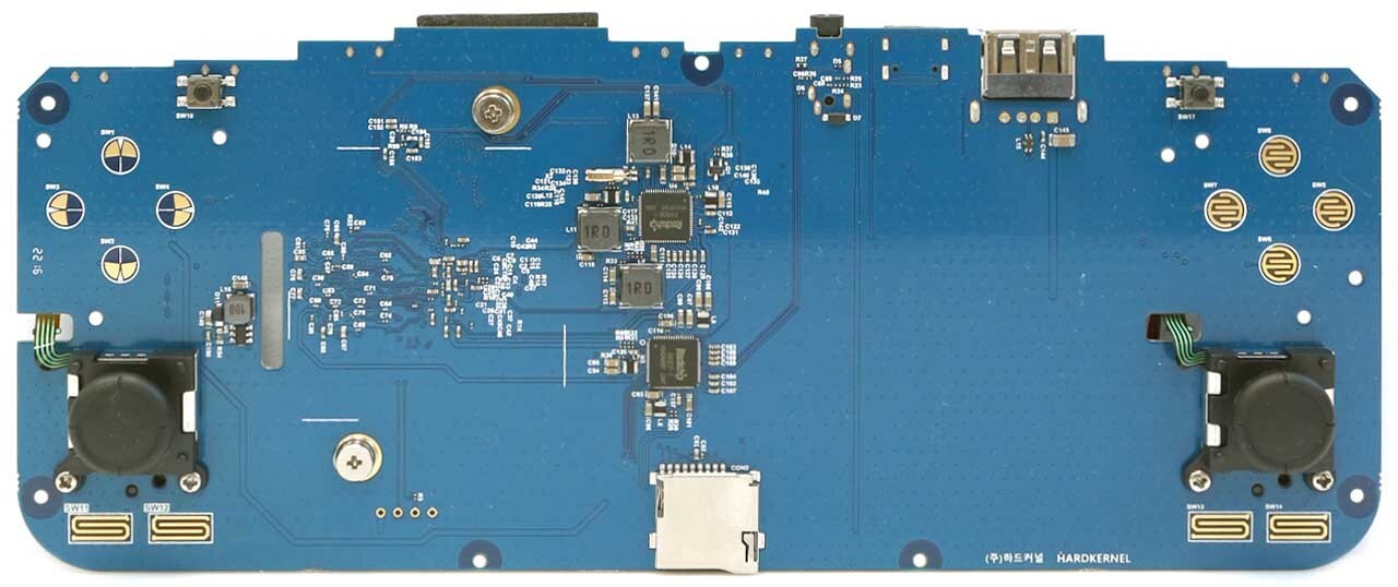 Odroid GO Ultra Dim Gray 6-Core Amlogic S922X 2GiB RAM Mali-G52 GPU 16GiB eMMC