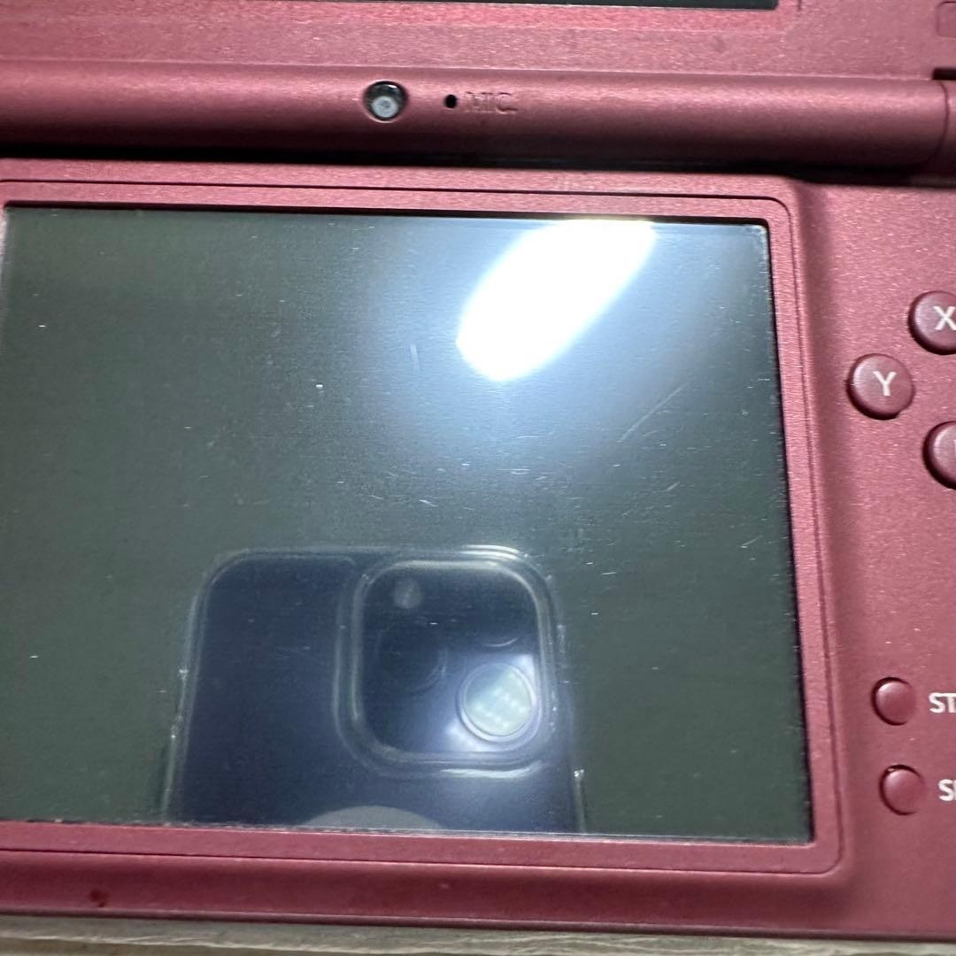 Nintendo DSi LL Wine Red Console Boxed Complete Tested Working 6587