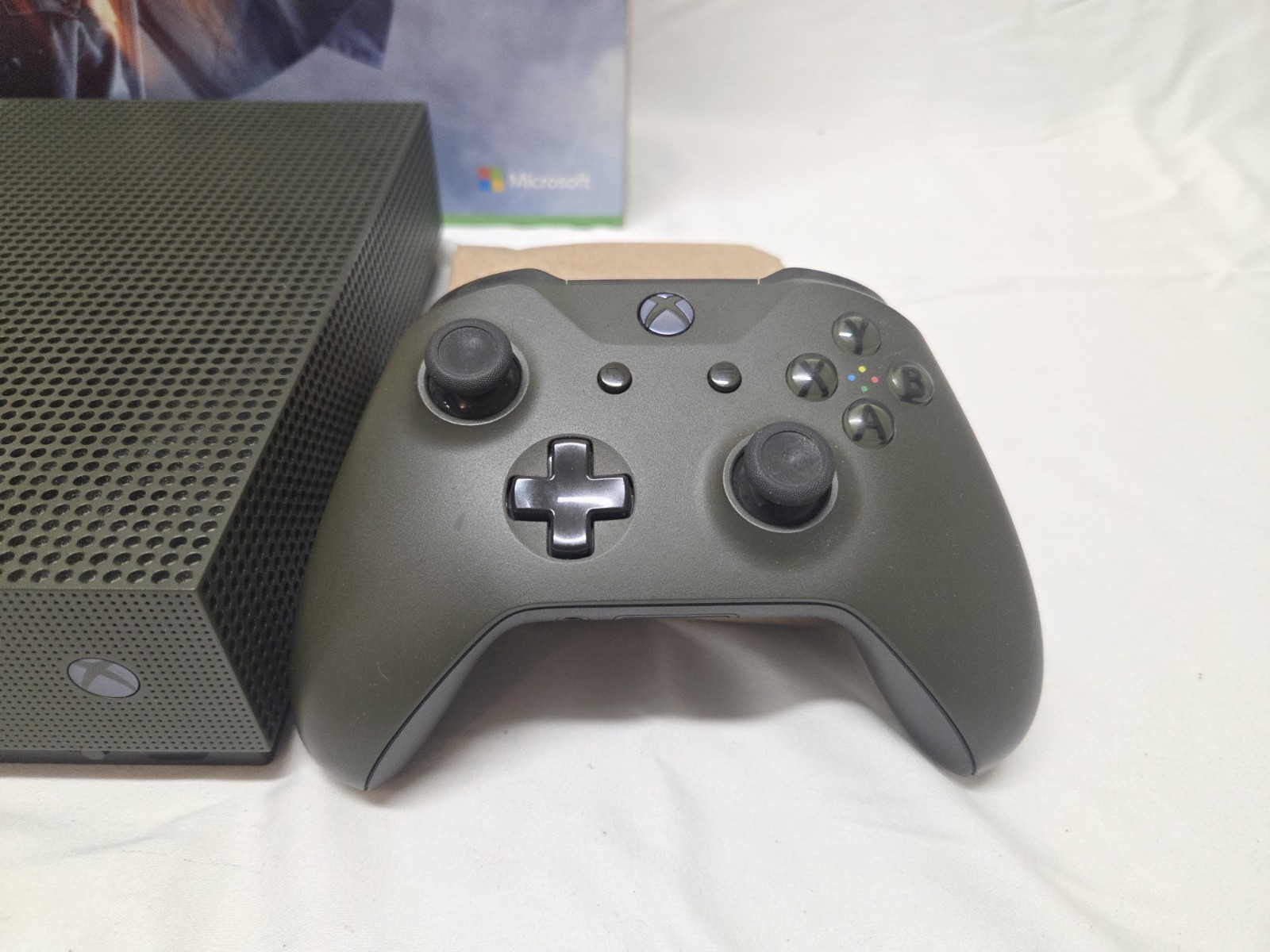 Microsoft Xbox One S 1TB Battlefield 1 Early Enlister Deluxe Green 4K MPN1681