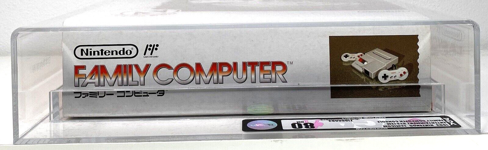 Nintendo Family Computer Console Famicom Japanese NES New 1993 Sealed VGA 80