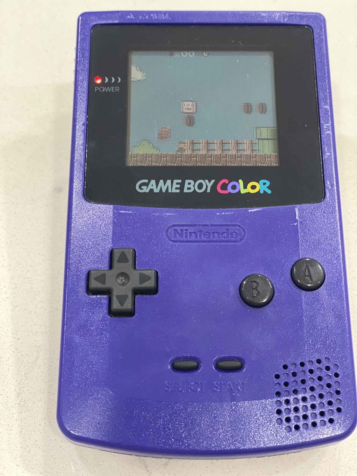 Nintendo Game Boy Color Grape Handheld System