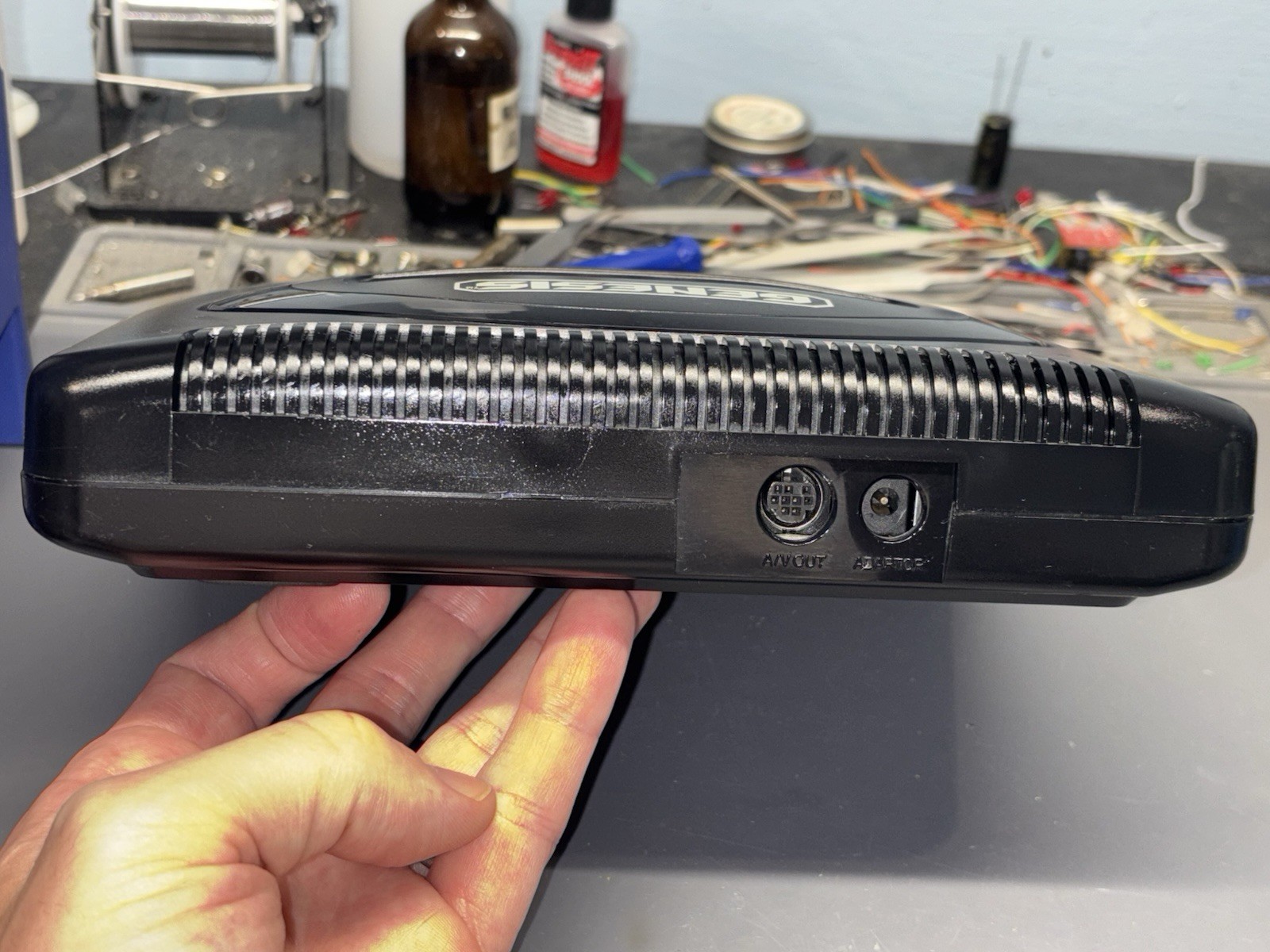 Ultimate Sega Genesis 3BP Triple Bypass RGB Model 2 Console Recapped LED