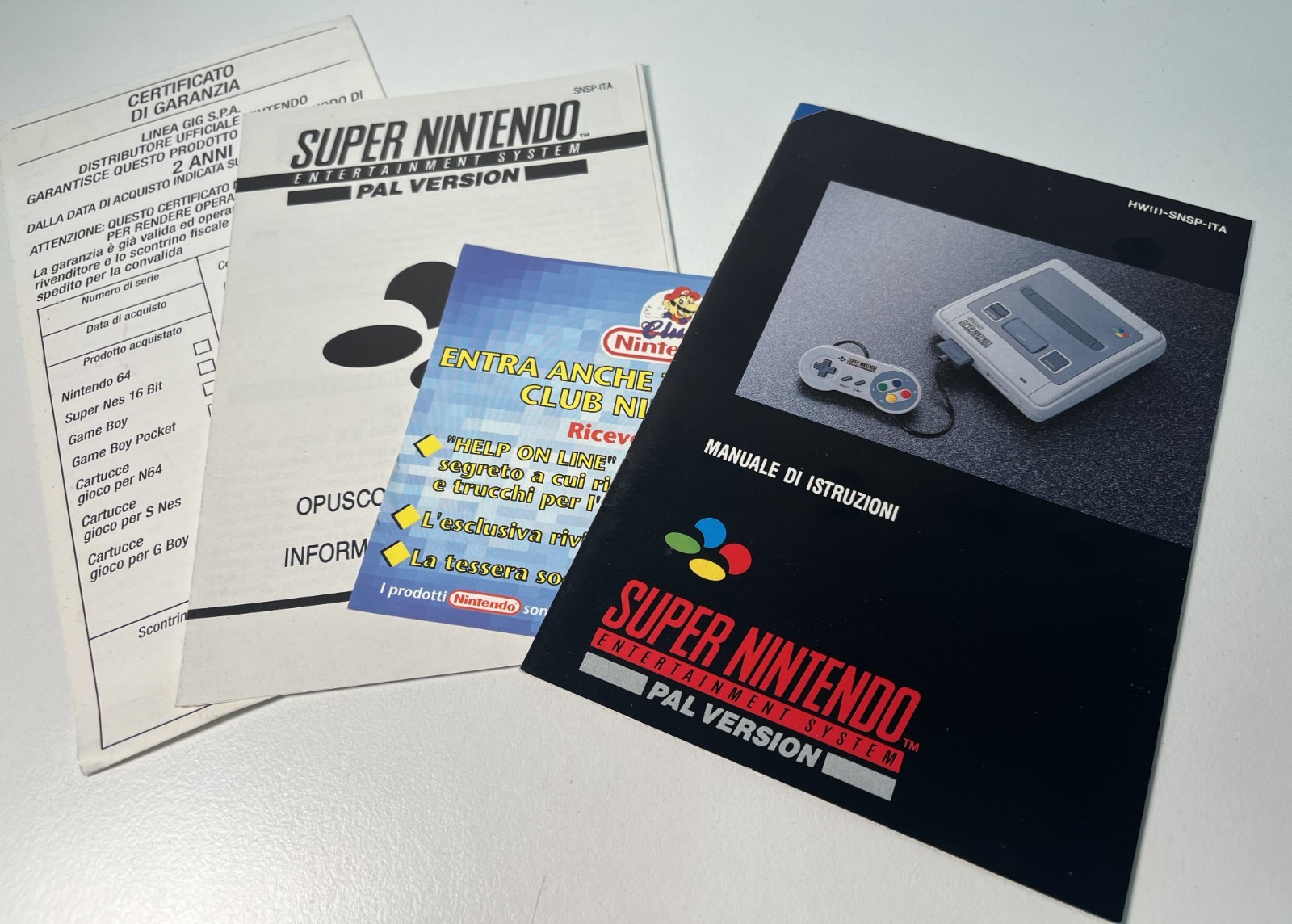 SUPER NINTENDO DONKEY KONG CONSOLE 2 SET GIG SNES PAL SNSP-S-CD(A)-ITA BOXED