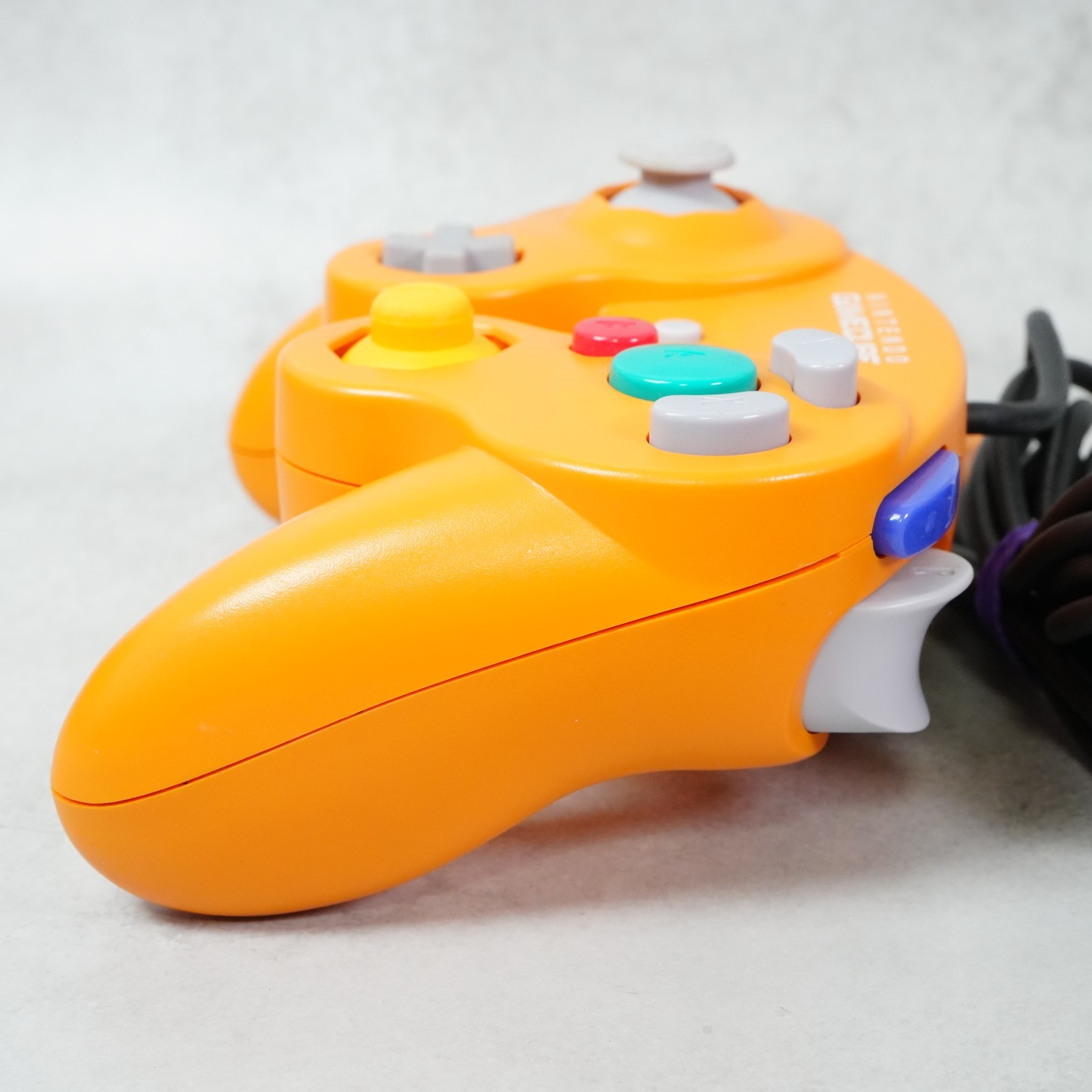 Nintendo GameCube Spice Orange NTSC U-C/J Region Switch Mod w/Gameboy Player