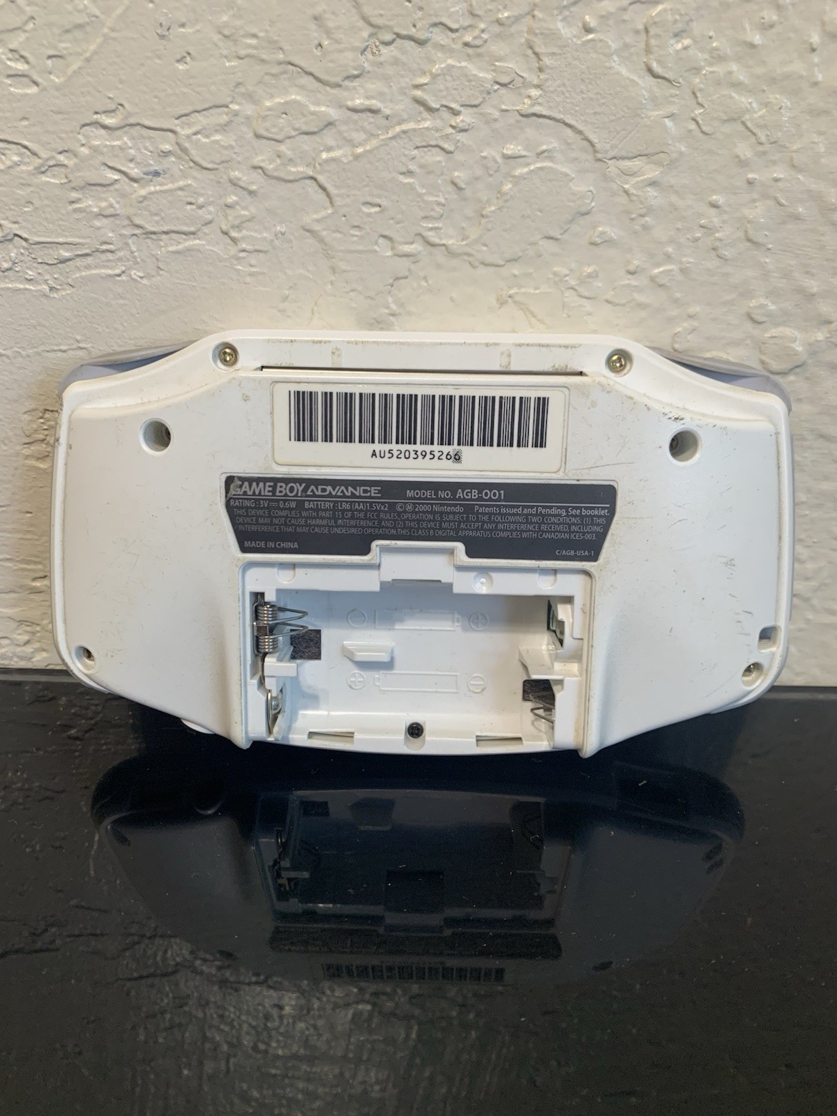 Nintendo Game Boy Advance Gaming Console AGB-001 – White w/Games Tested