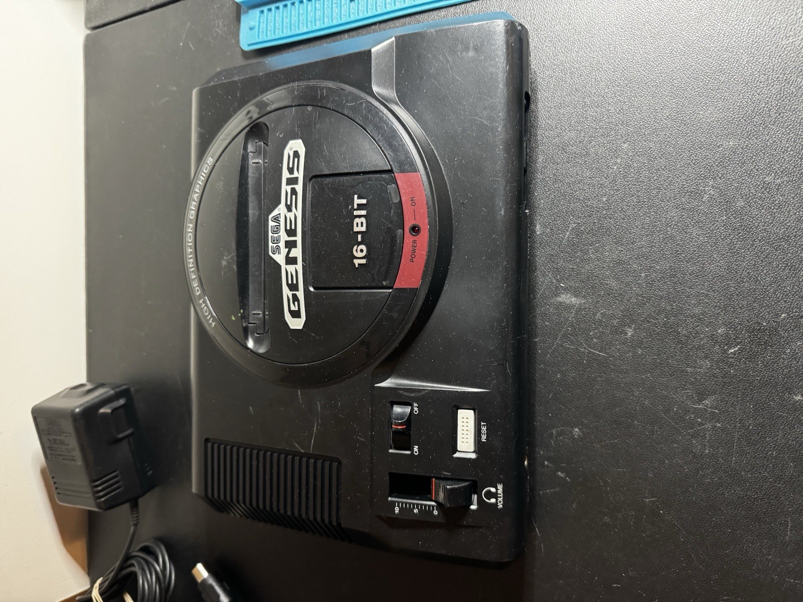 Sega Genesis Model 1 W/ Cables Controller Castlevania Bloodlines Tested Works!