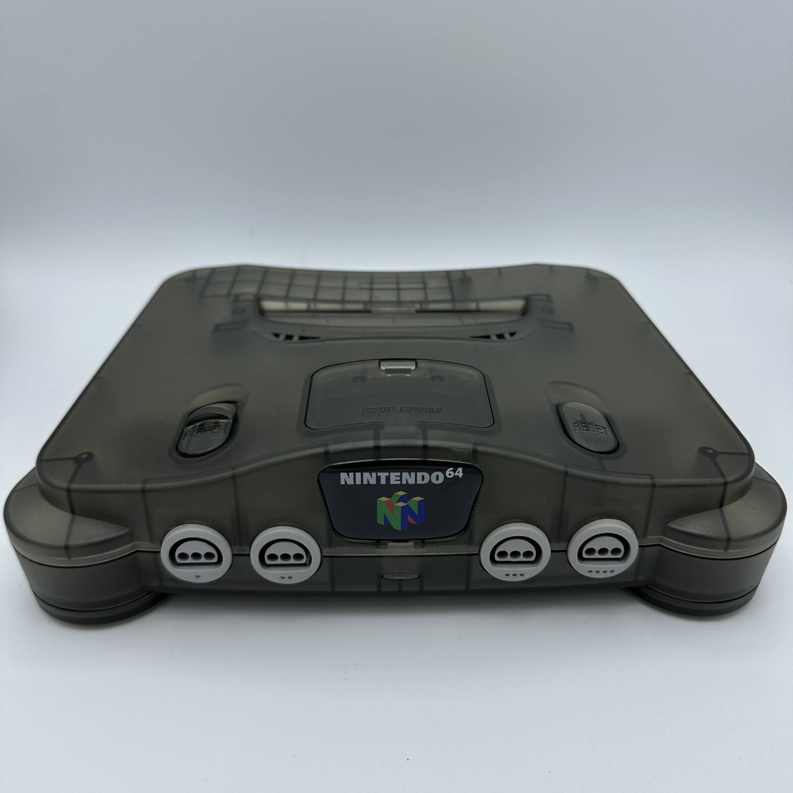 NEW Nintendo 64 N64 Limited Clear Smoke Grey Custom Console Only Funtastic