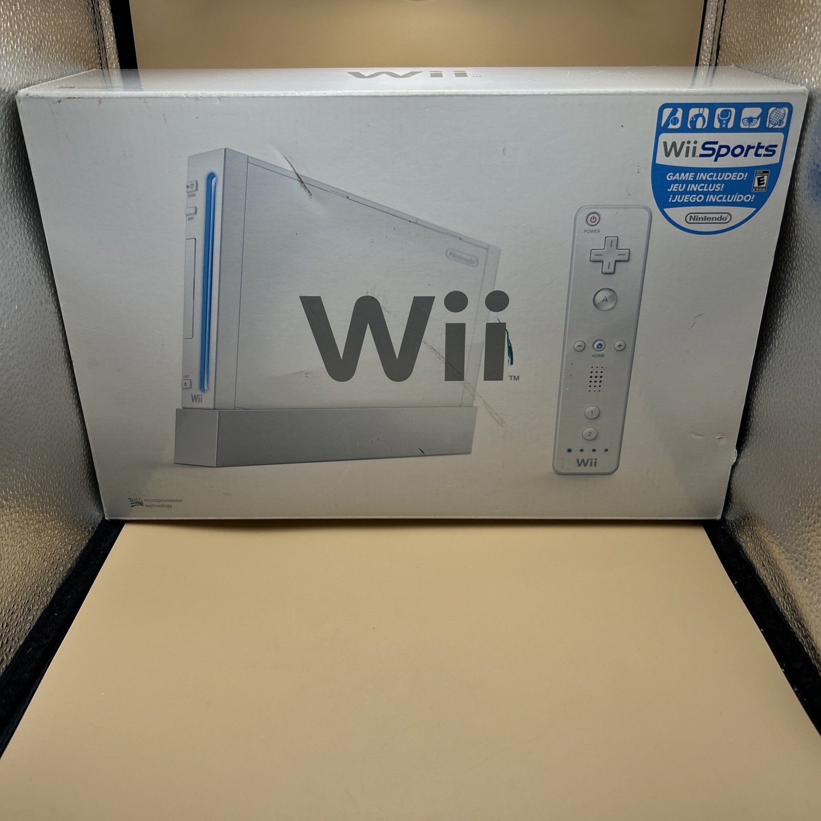BOXED Nintendo Wii Video Game System RVL-001 Console Bundle Wii Sports Included