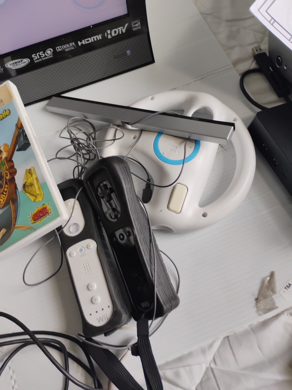 Nintendo Wii Console Bundle RVL-101 USA Black