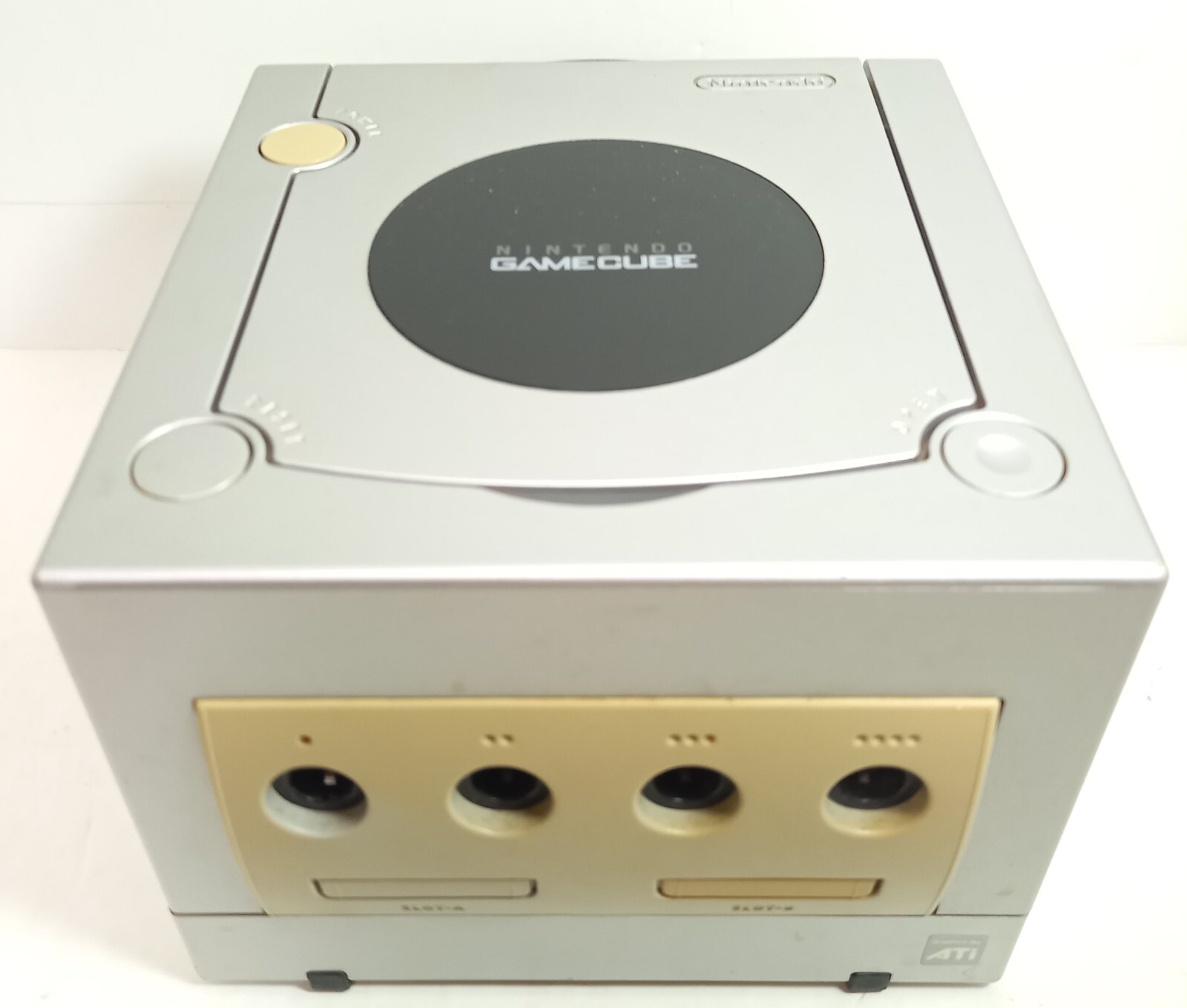 Nintendo Gamecube Game Console Silver Color W/ Box Cord Controller memory Card