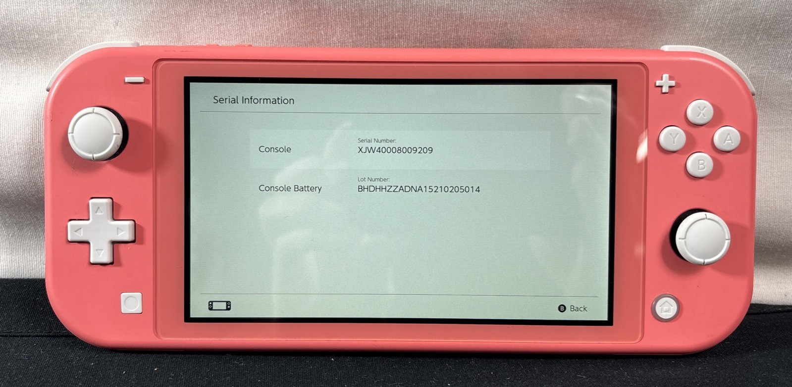 Nintendo Switch Lite 32GB Handheld Console – Coral (Console Only)