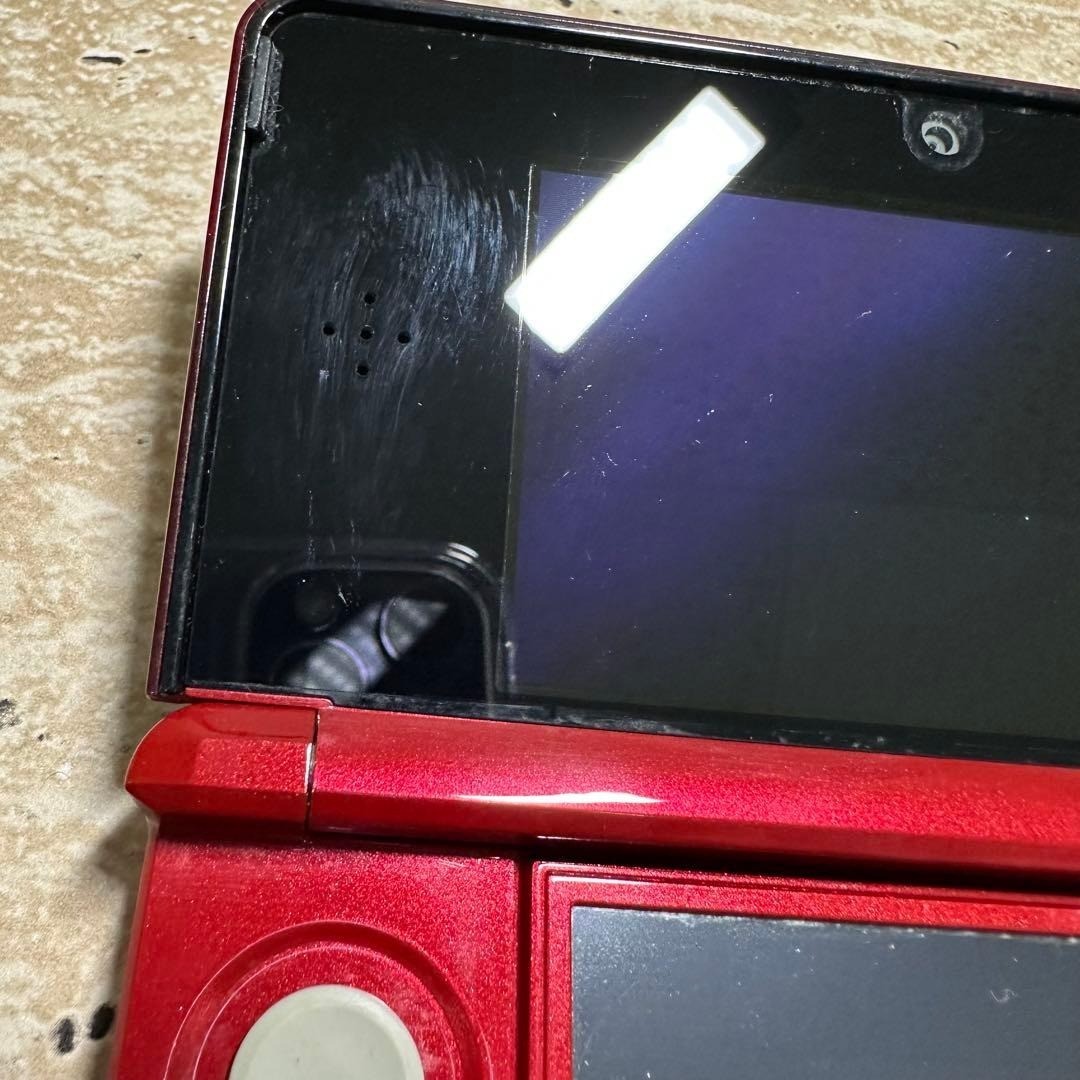 Nintendo 3DS Flare Red Console Boxed Complete Set 6579