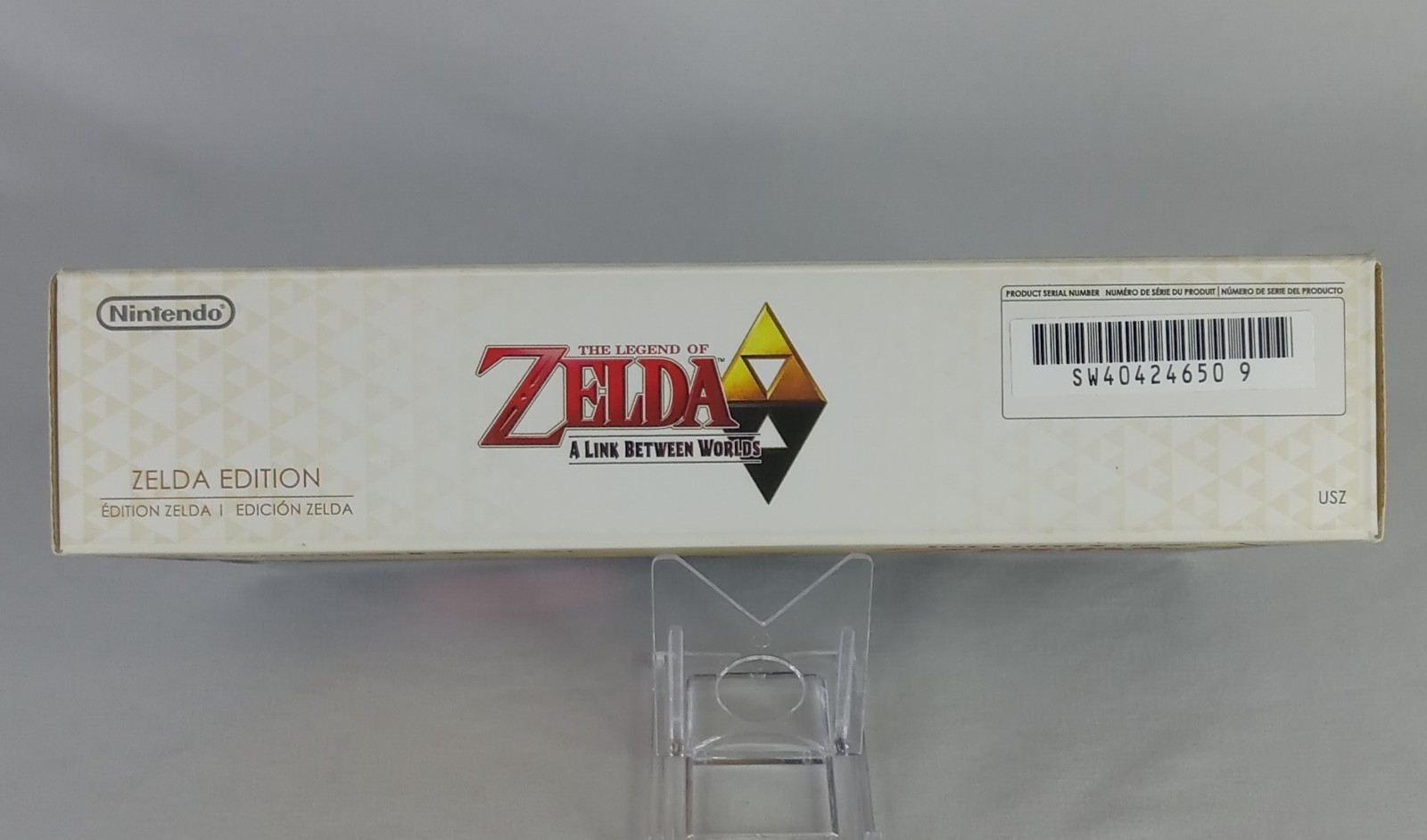 Zelda A Link Between Worlds Limited Edition Gold 3DS XL Video Game Bundle Tested