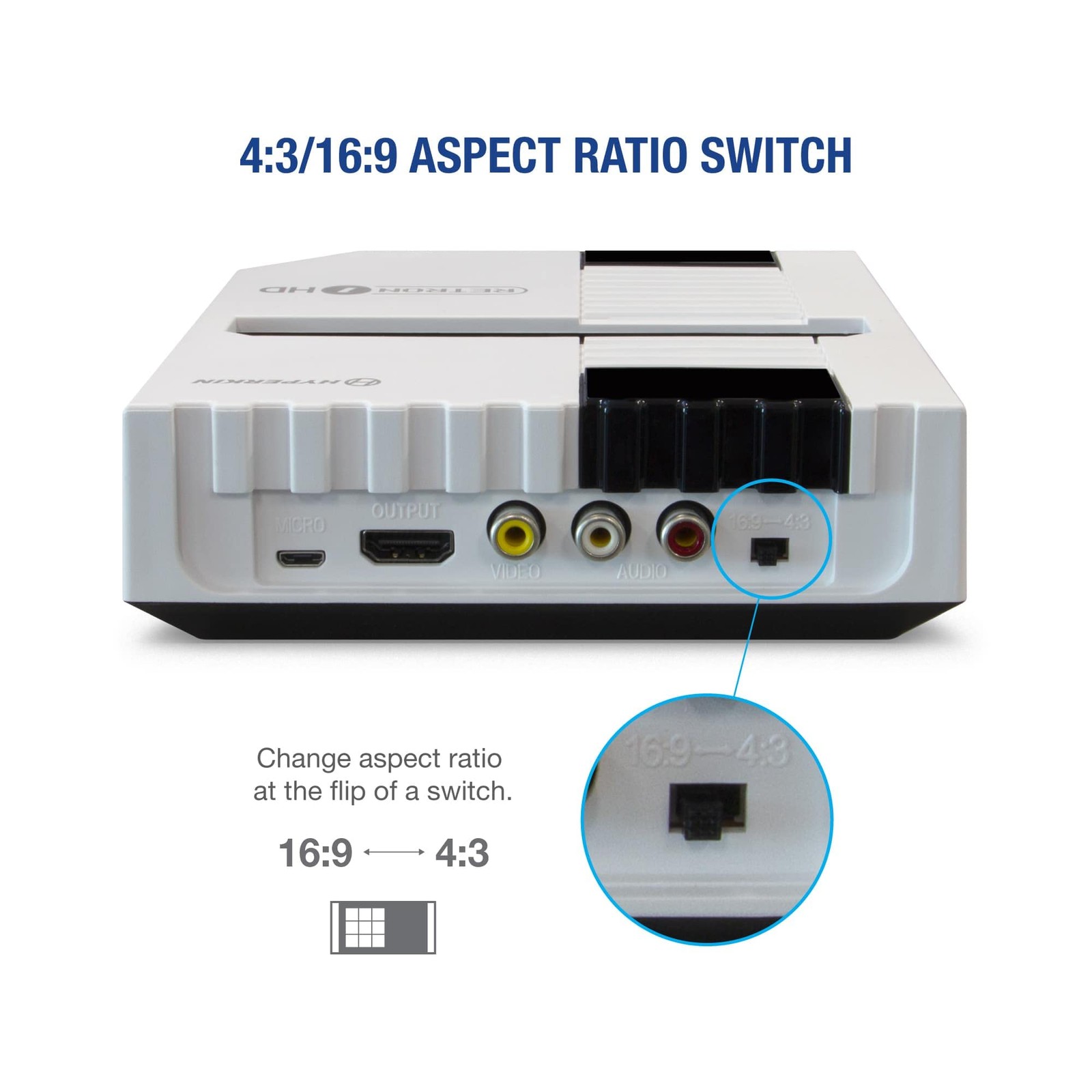 Hyperkin RetroN 1 HD Gaming Console for NES (White)