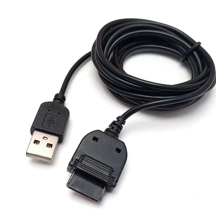 au USB Charger for Feature Phones Straight Cable 2m Compatible with Low-Voltage