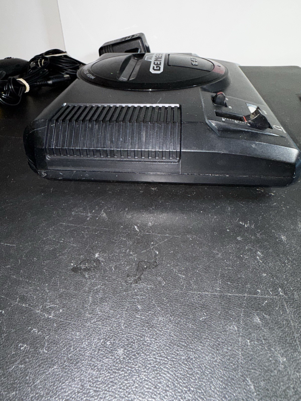 Sega Genesis Model 1 W/ Cables Controller Castlevania Bloodlines Tested Works!