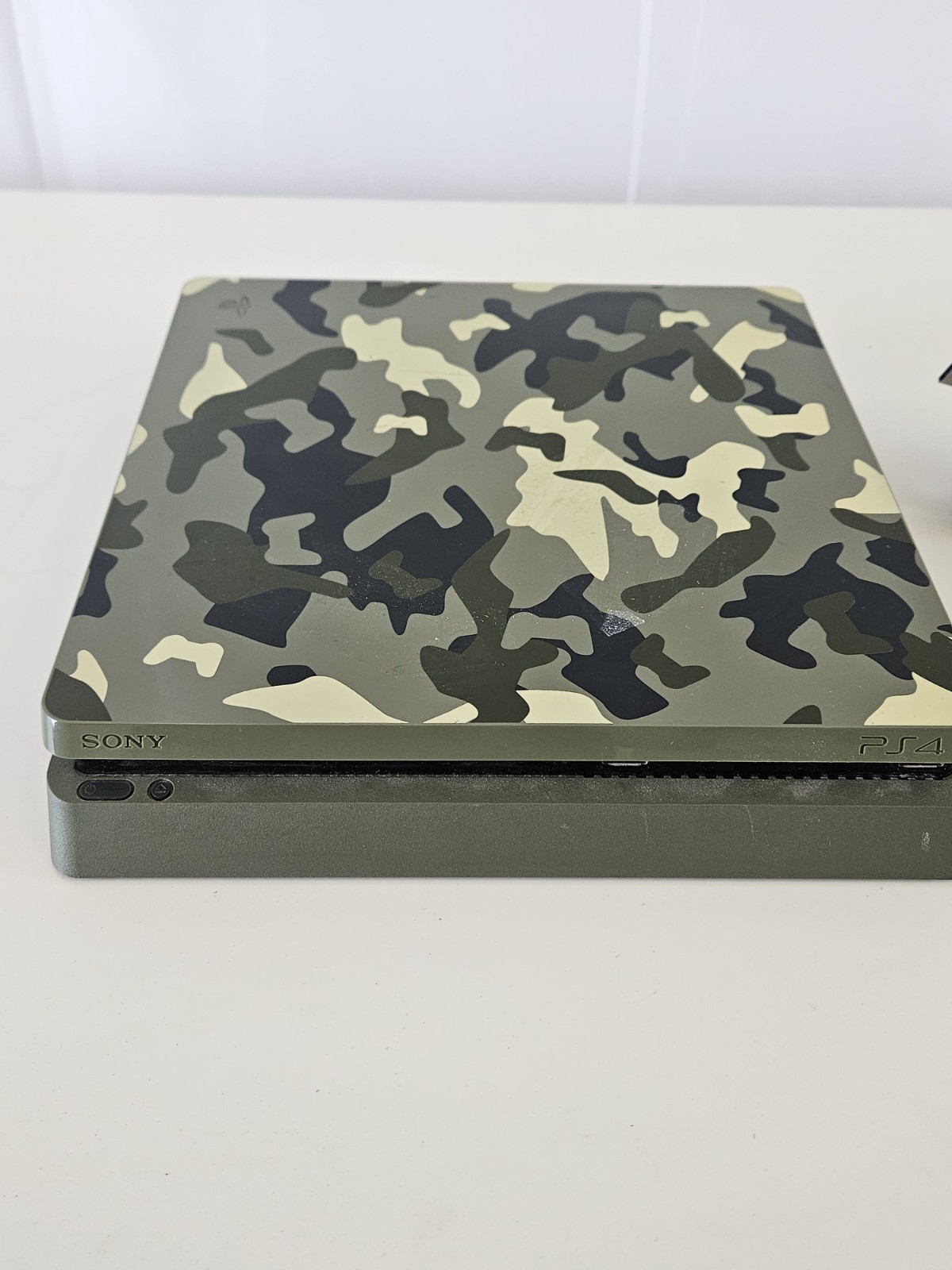 Sony PlayStation 4 Slim 1TB Console Green Camouflage 2115B + POWER CORD + HDMI