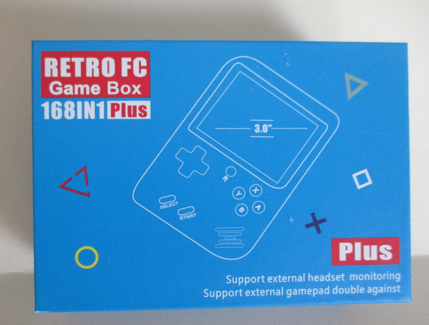 Retro FC Plus Handheld Game With 168 Games to Choose From