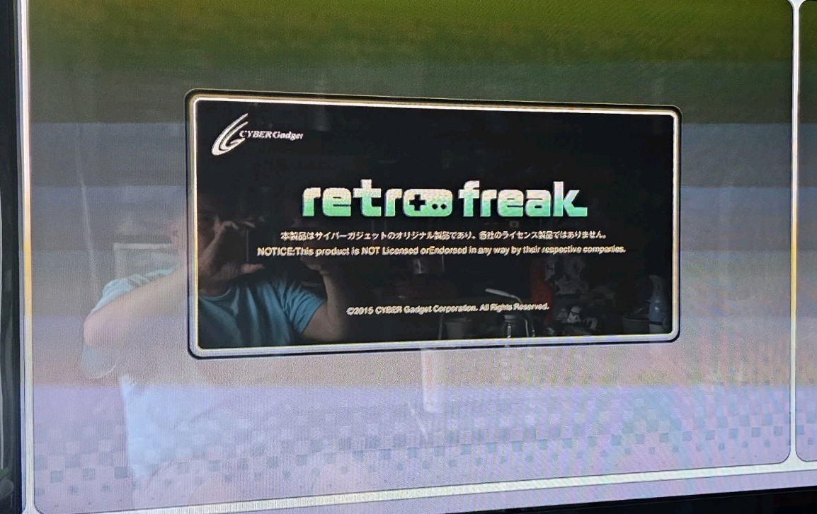 RETRO FREAK Cyber gadgetConsole Working Console Only