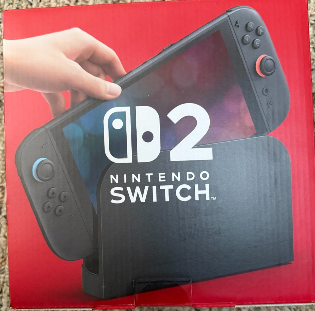Nintendo Switch 2 Console + Mario Kart World Bundle In Hand Brand New