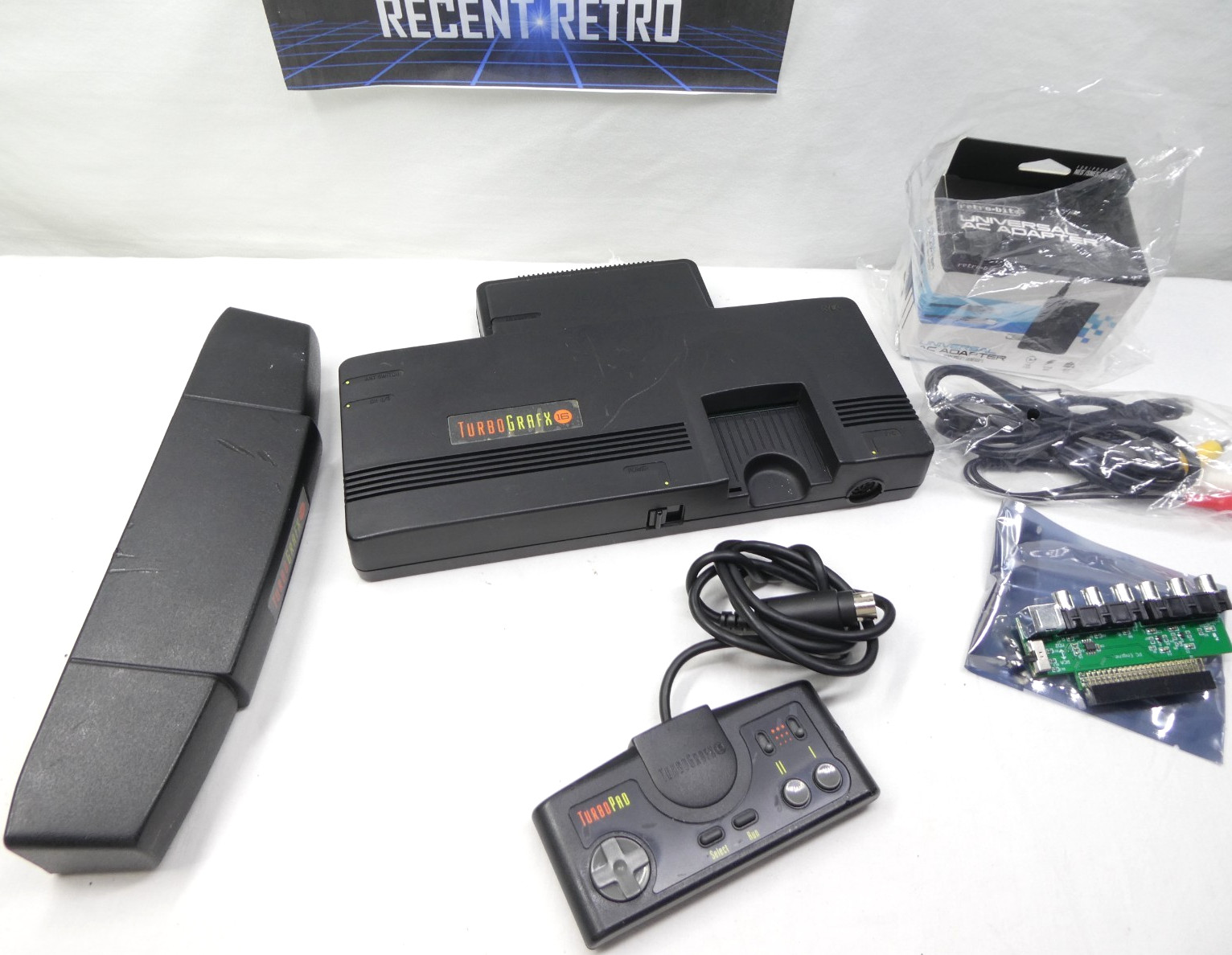 NEC TurboGrafx-16 Console w/controller RGBS Video Re-capped seller recondition