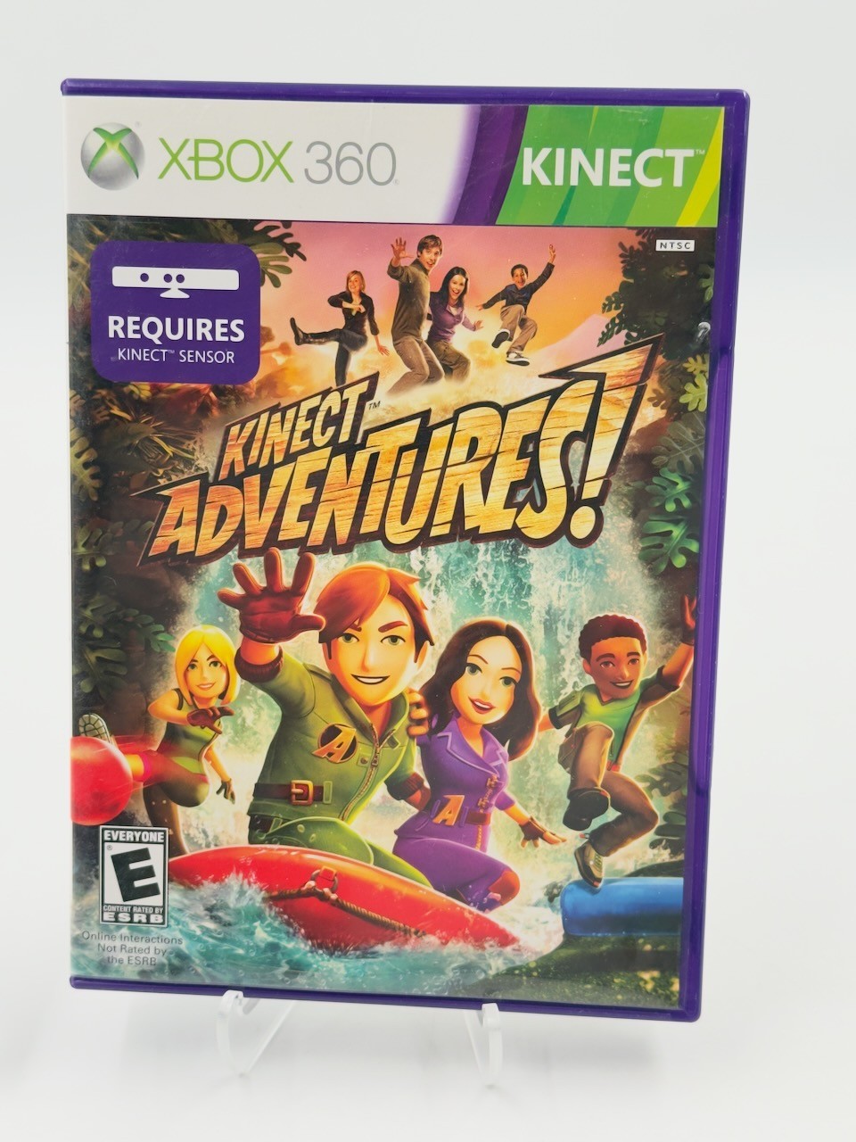 4GB XBox 360 Black Slim Model Console 2010 Kinect Sensor Controller TESTED WORKS