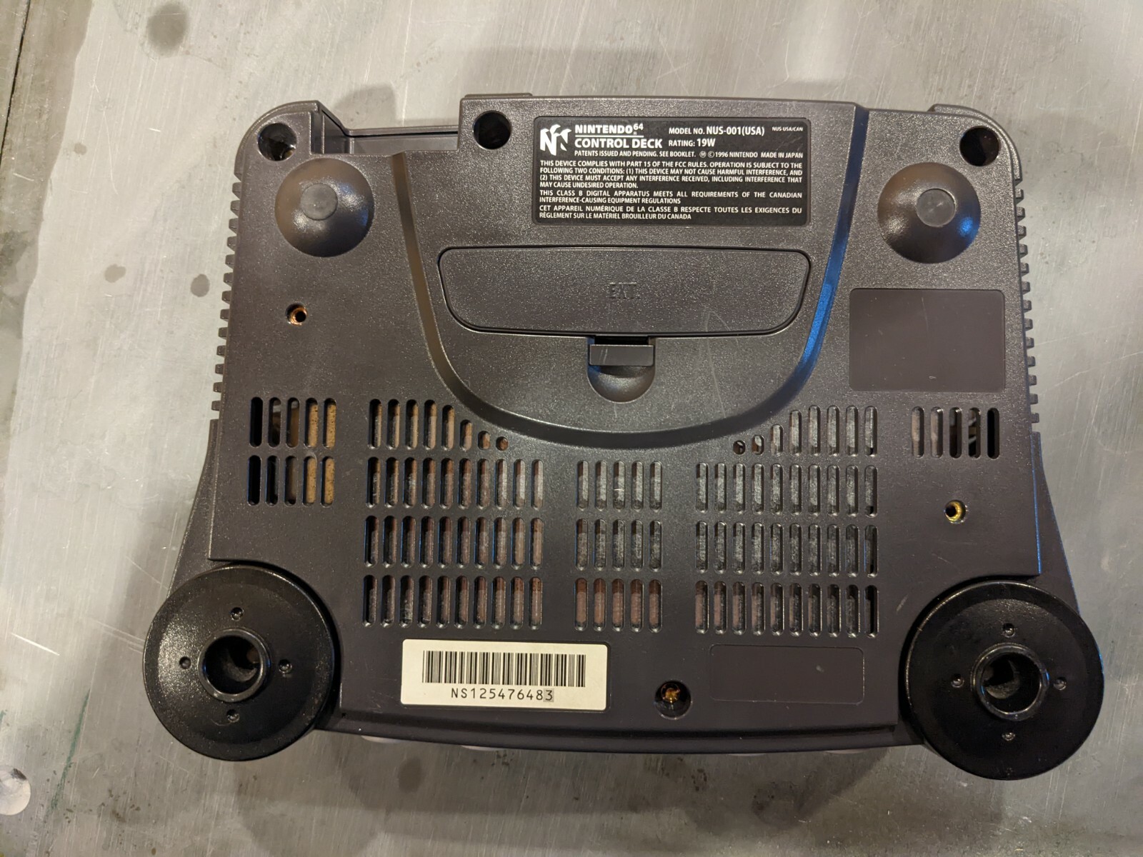 Nintendo 64 Console OEM CONTROLLER Power & A/V Cords Clean TESTED N64