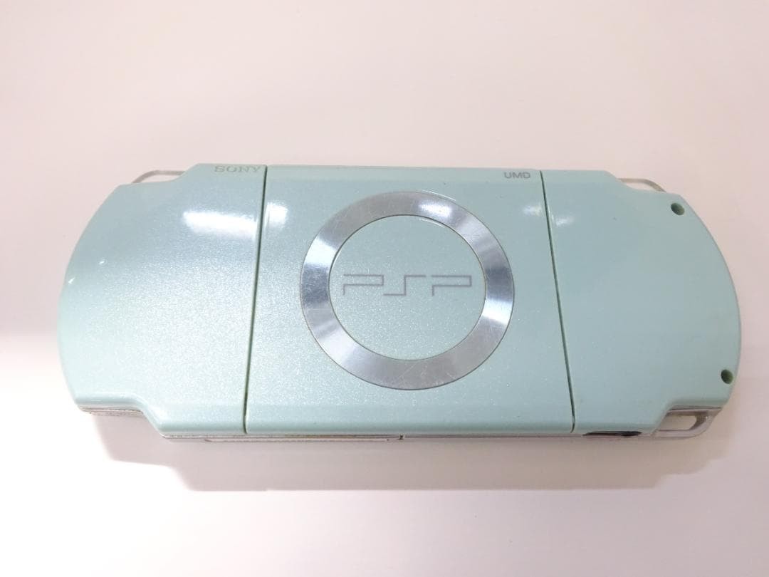 Sony PSP 2000 Mint Green Console Authentic Japan Tested Working Tracking