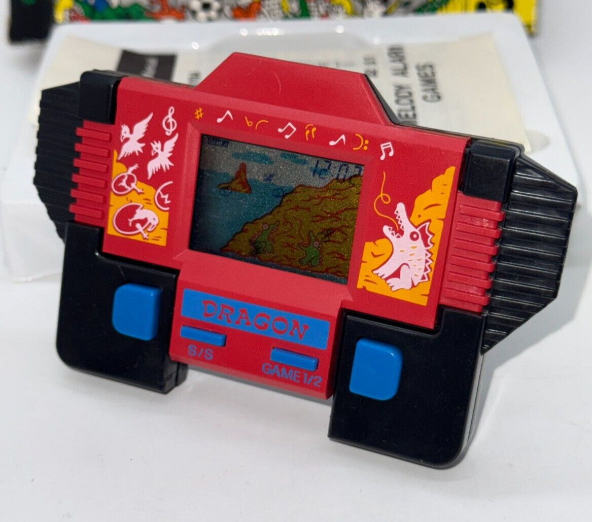 DRAGON – LCD Game & Watch Portable Console – 1990’s – DEADSTOCK – BOXED